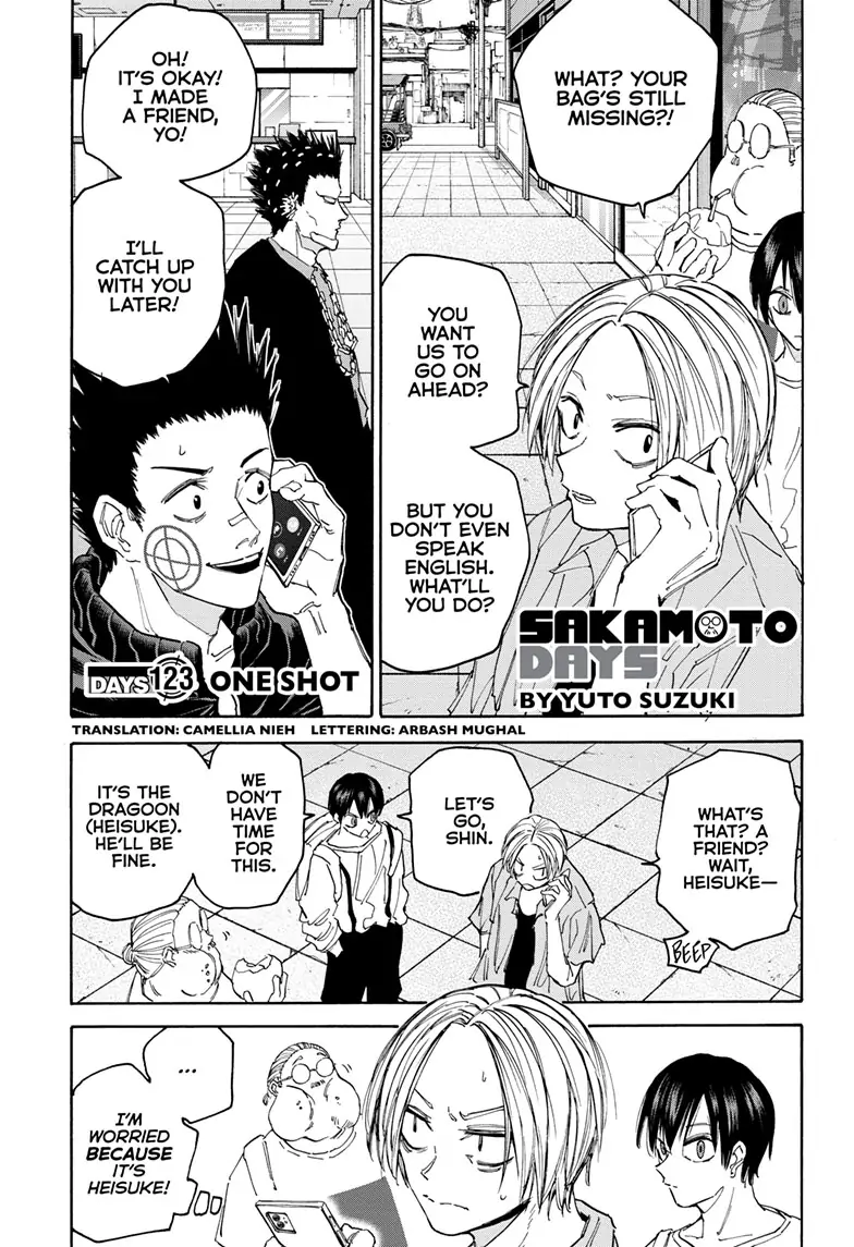 Sakamoto Days, chapter 123