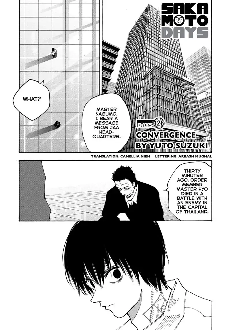 Sakamoto Days, chapter 128