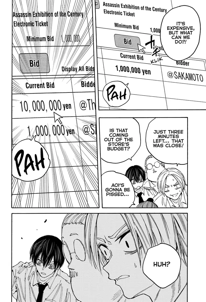 Sakamoto Days, chapter 134