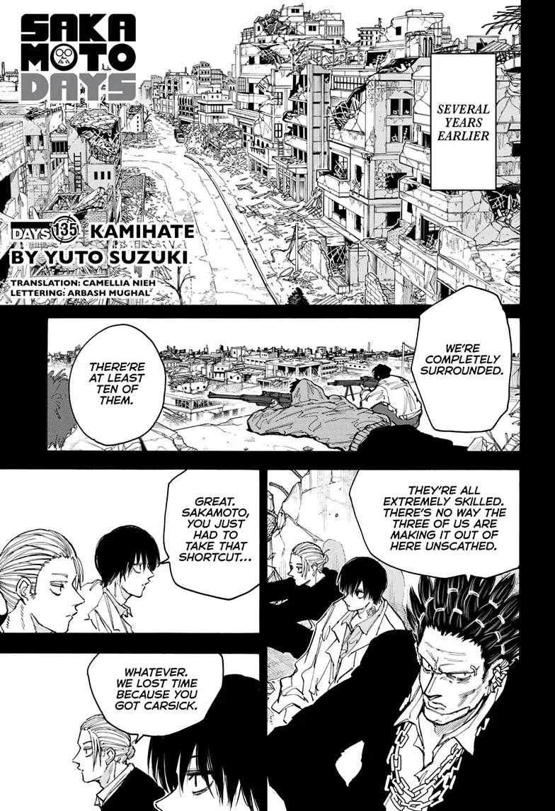 Sakamoto Days, chapter 135