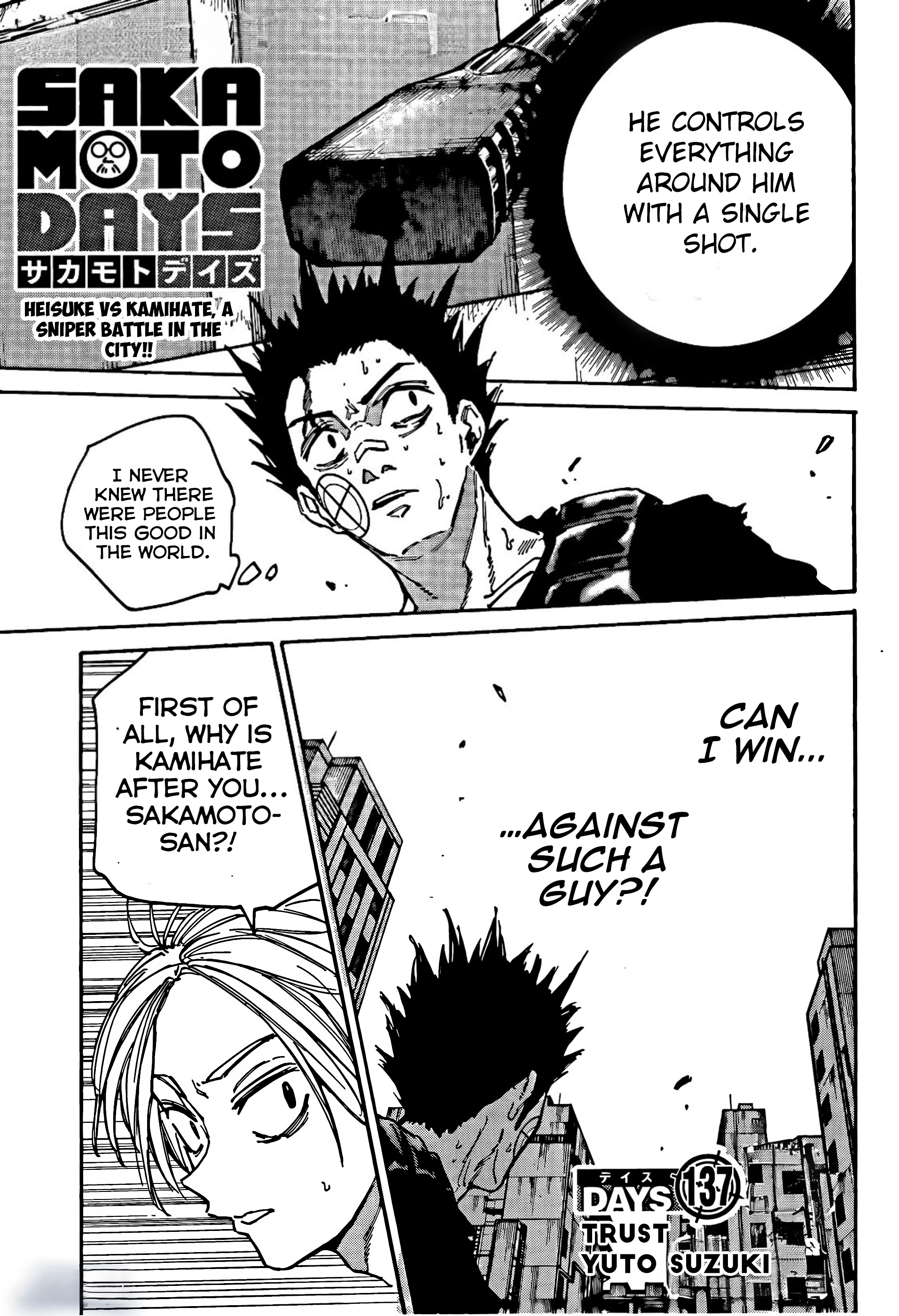 Sakamoto Days, chapter 137