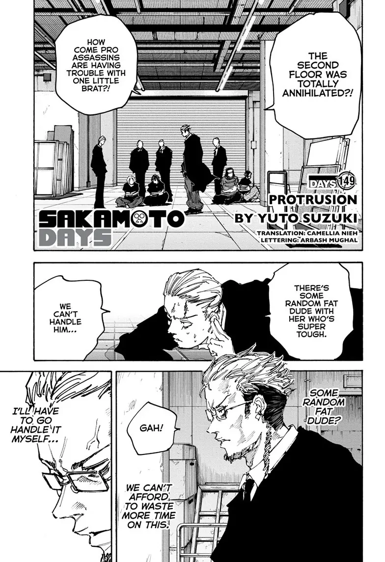 Sakamoto Days, chapter 149