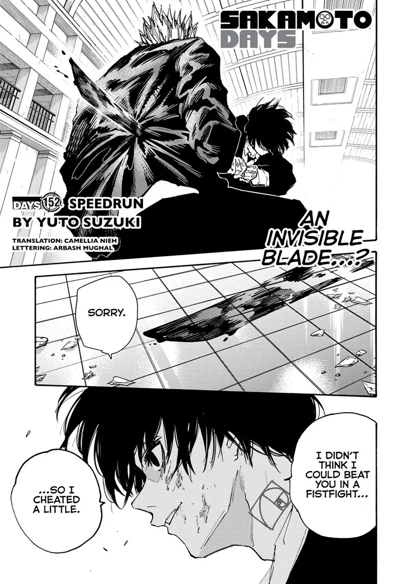 Sakamoto Days, chapter 152