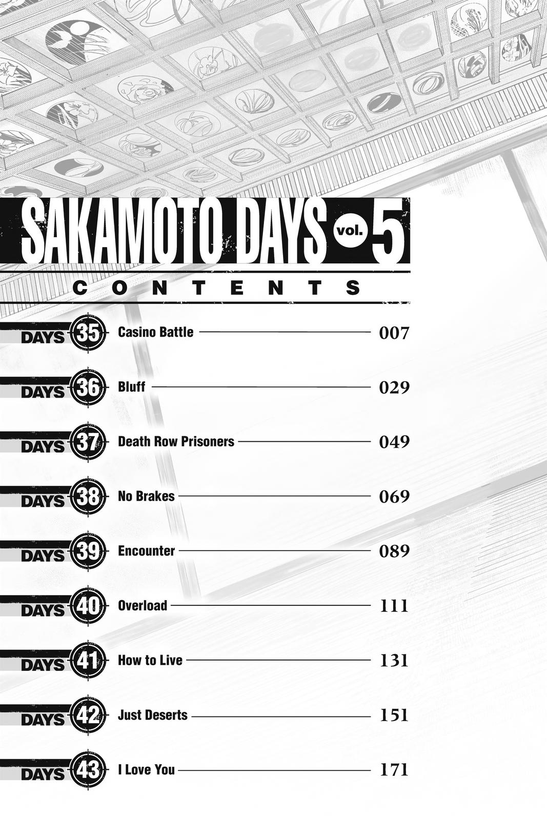 Sakamoto Days, chapter 35