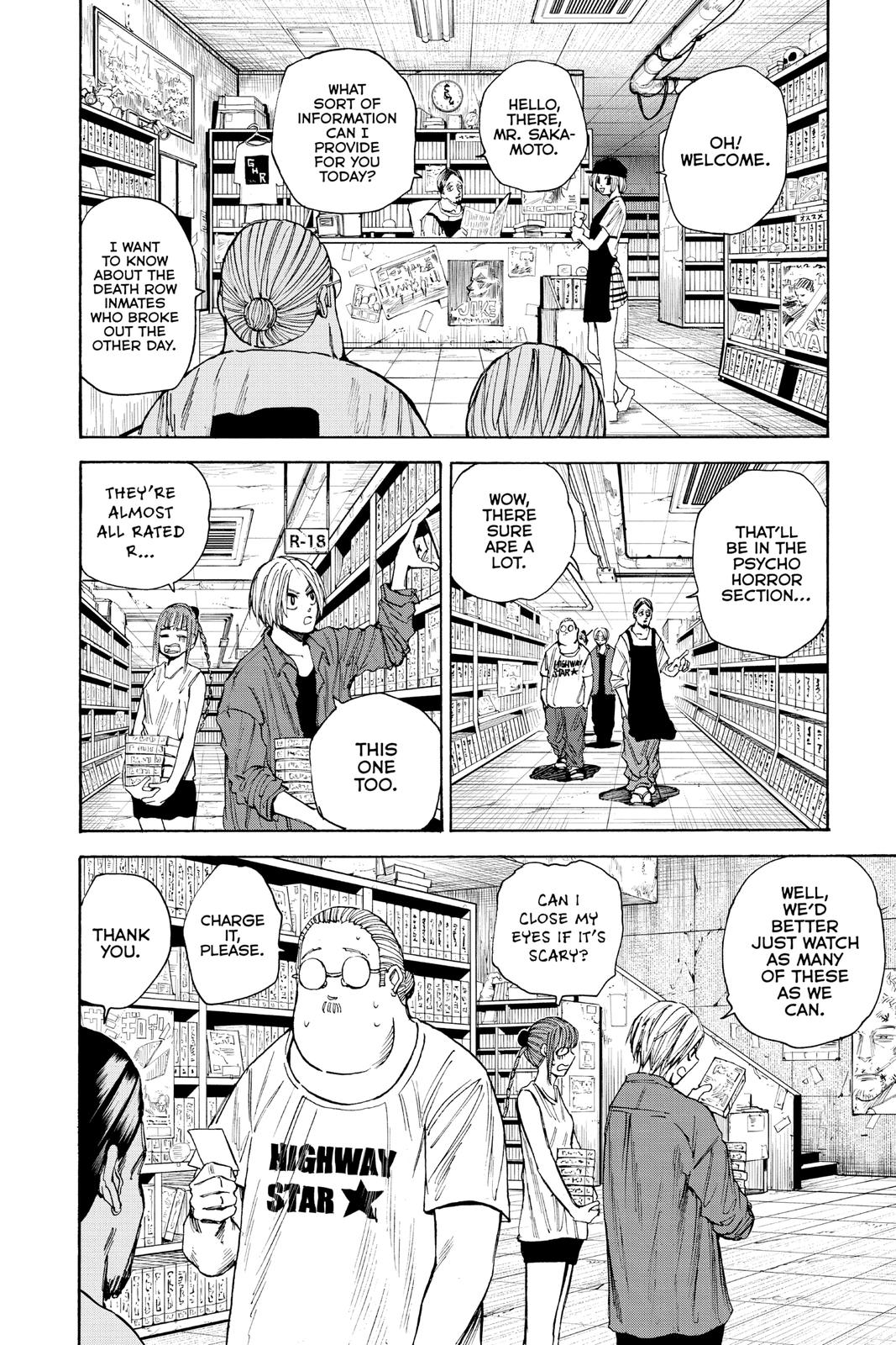 Sakamoto Days, chapter 38