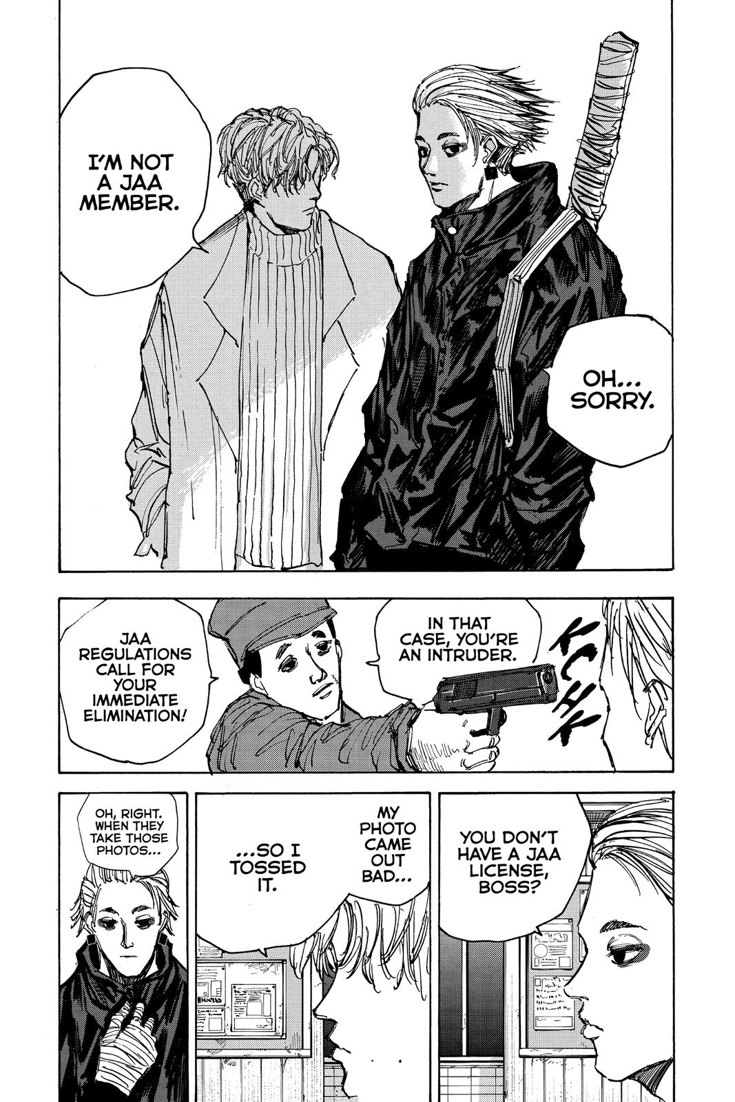 Sakamoto Days, chapter 50