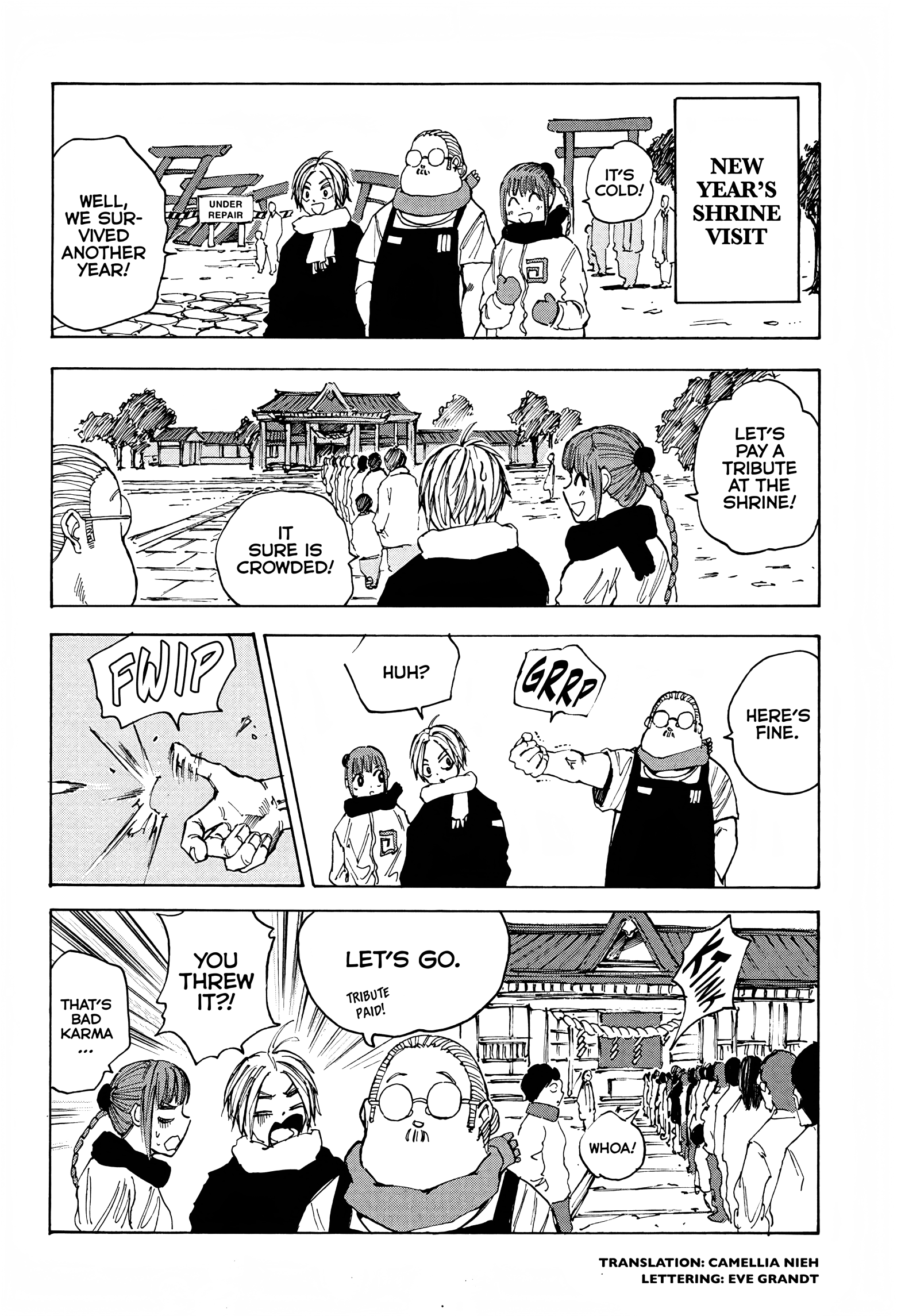 Sakamoto Days, chapter 55