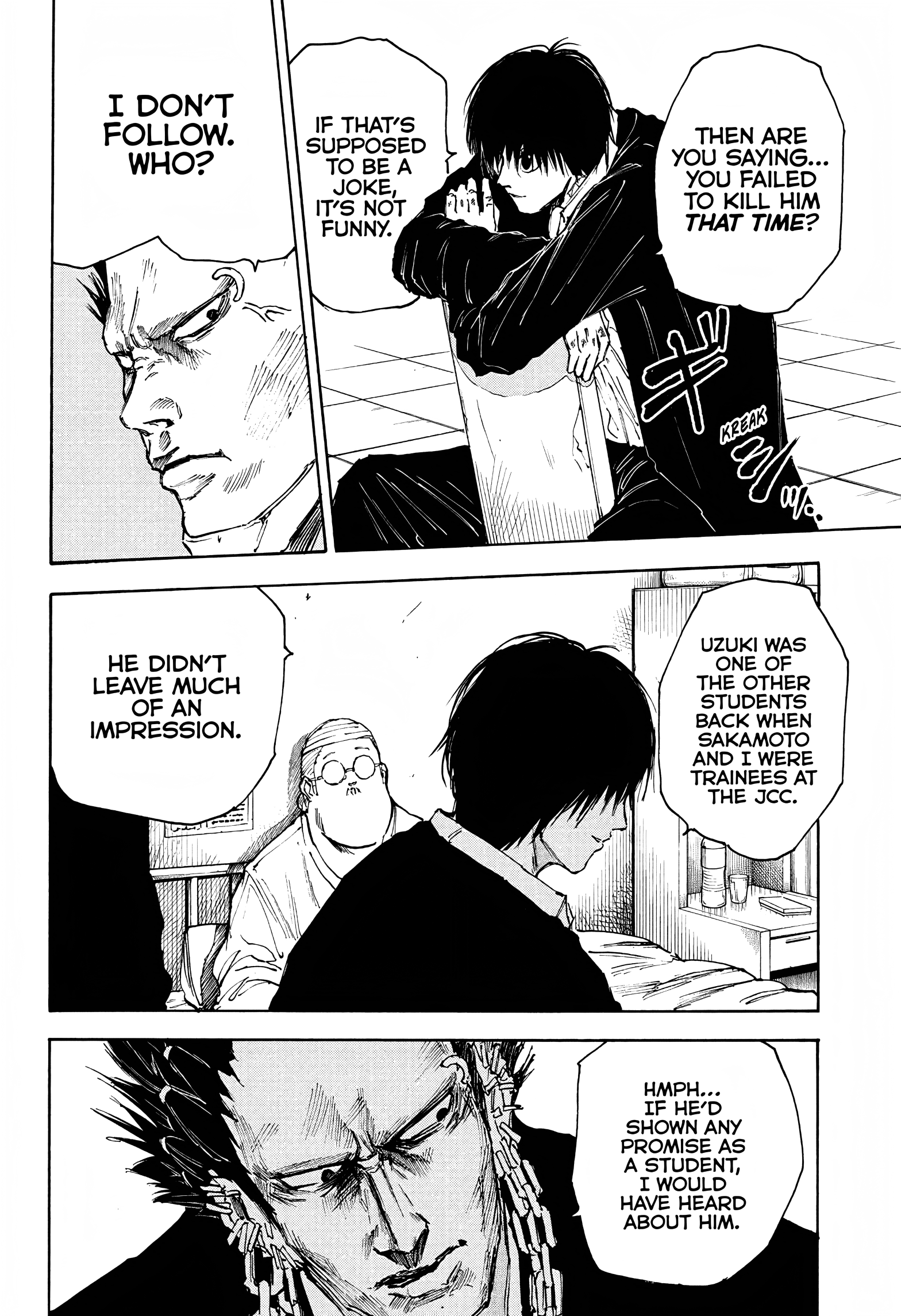 Sakamoto Days, chapter 55