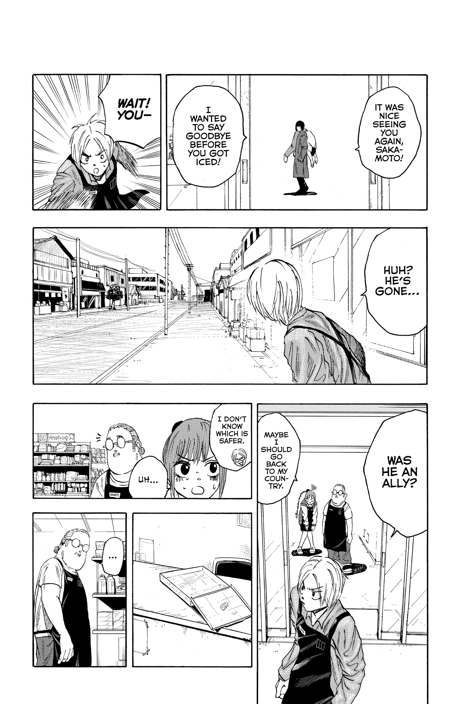 Sakamoto Days, chapter 6