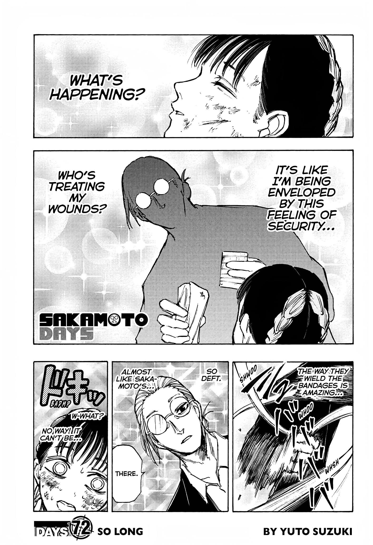 Sakamoto Days, chapter 72