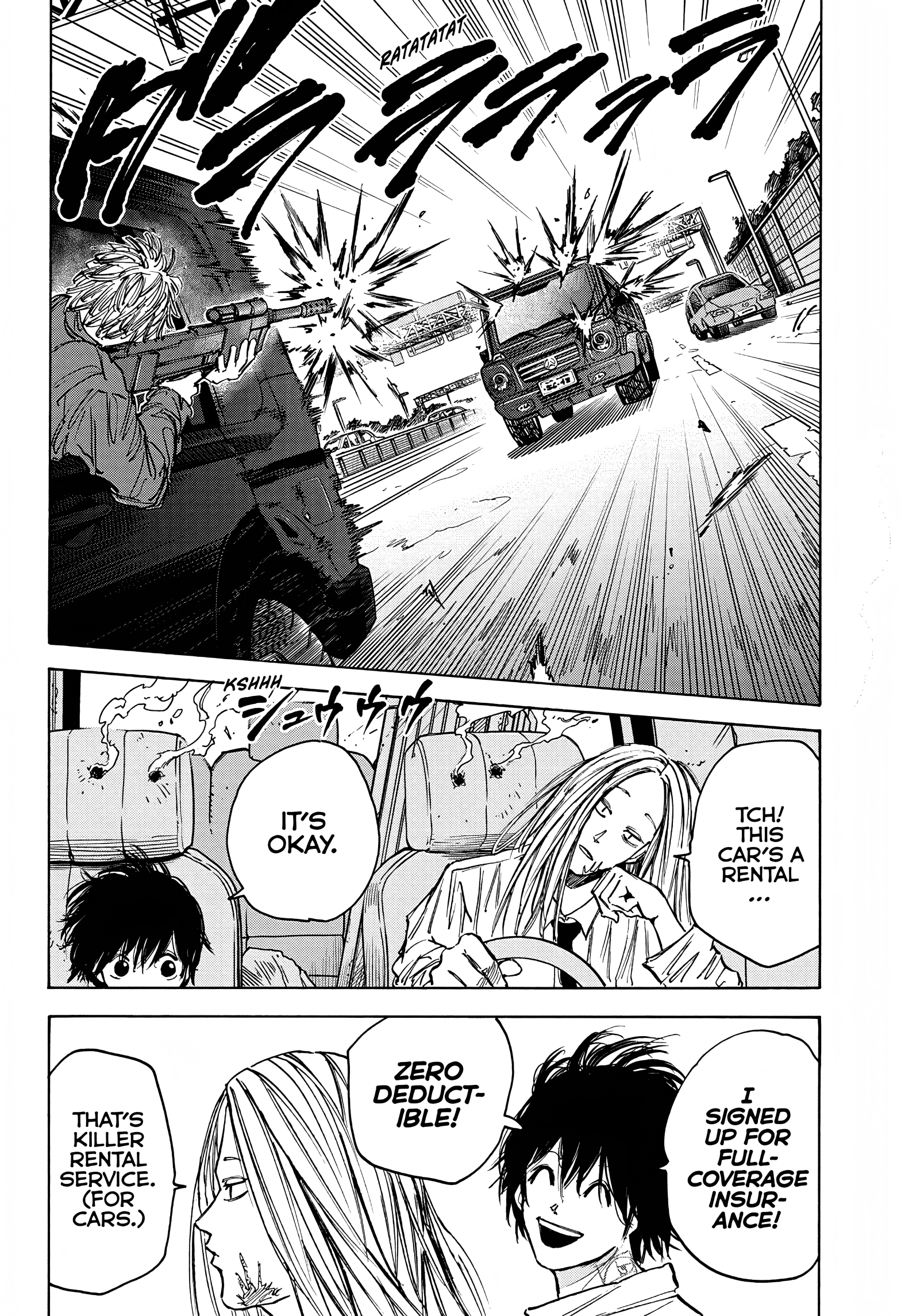 Sakamoto Days, chapter 77