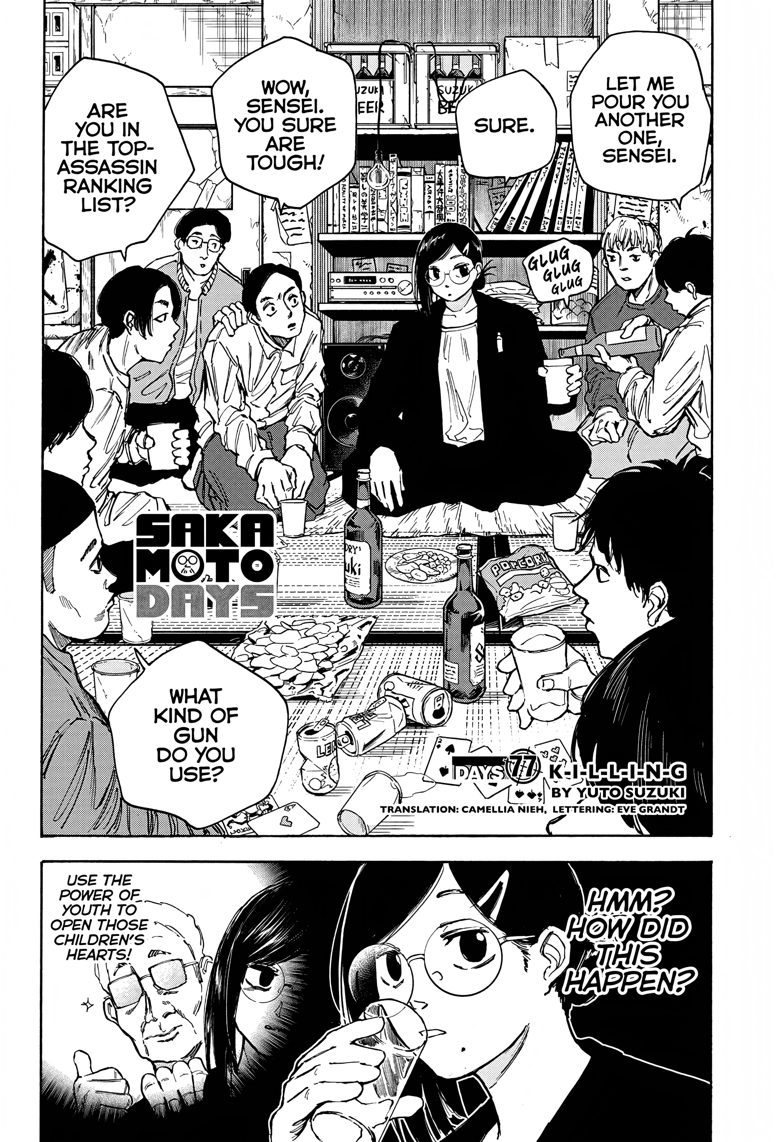 Sakamoto Days, chapter 77