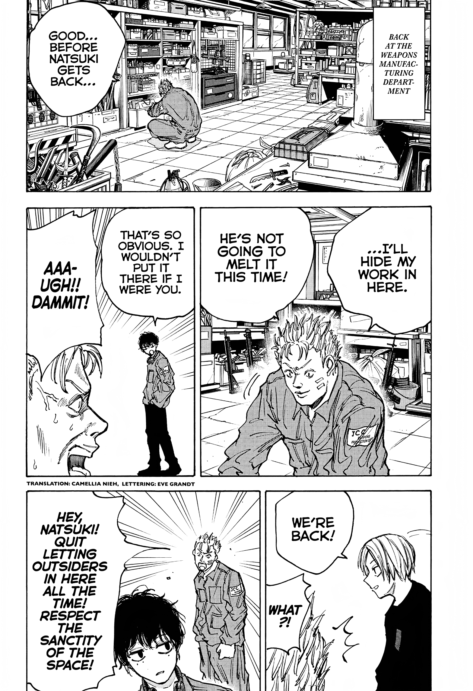 Sakamoto Days, chapter 83