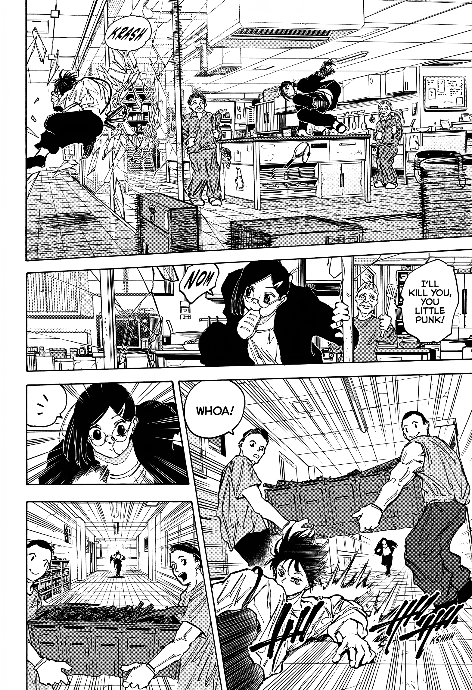 Sakamoto Days, chapter 84