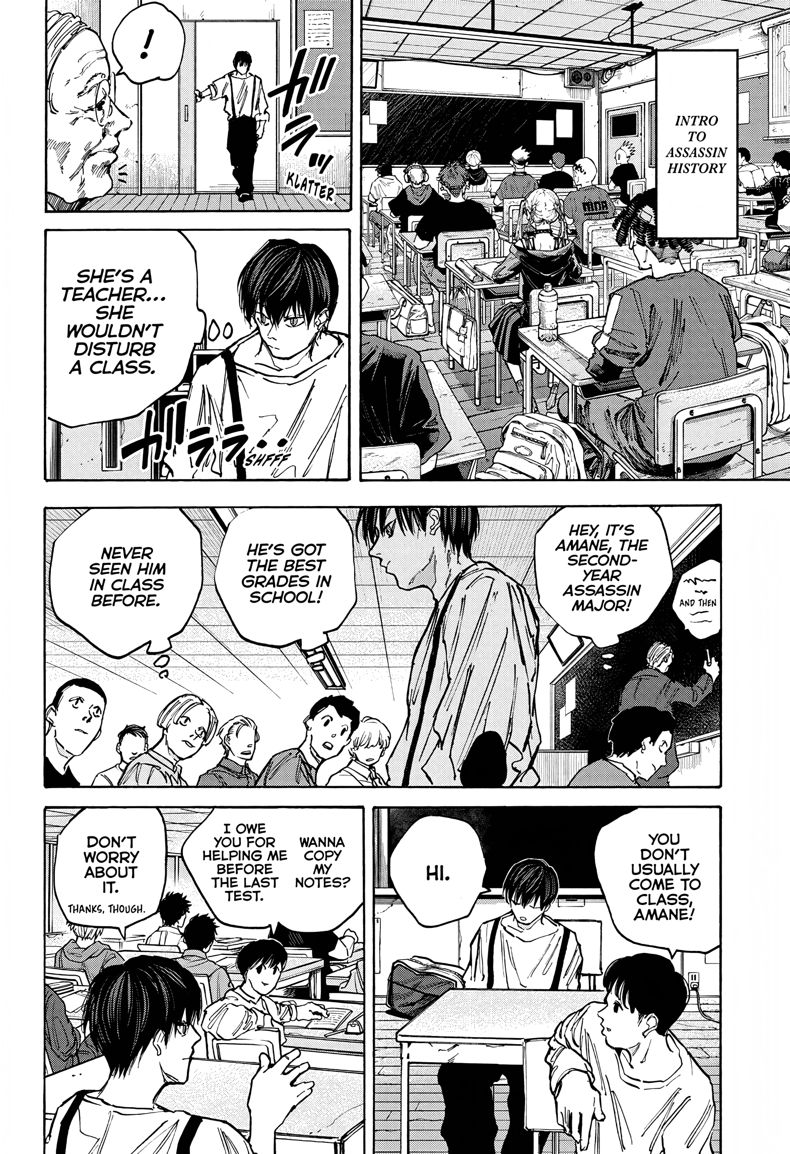 Sakamoto Days, chapter 84