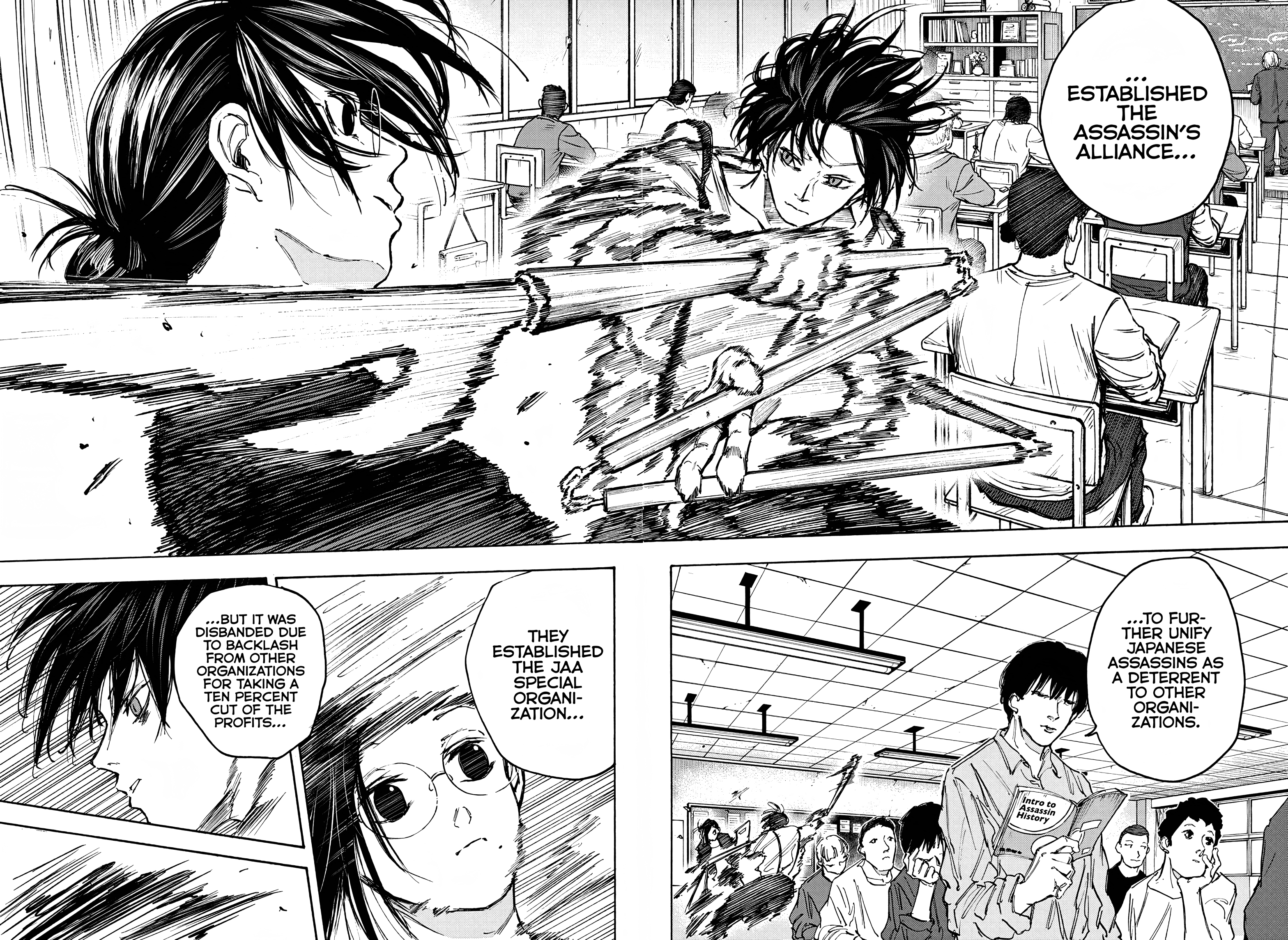 Sakamoto Days, chapter 84