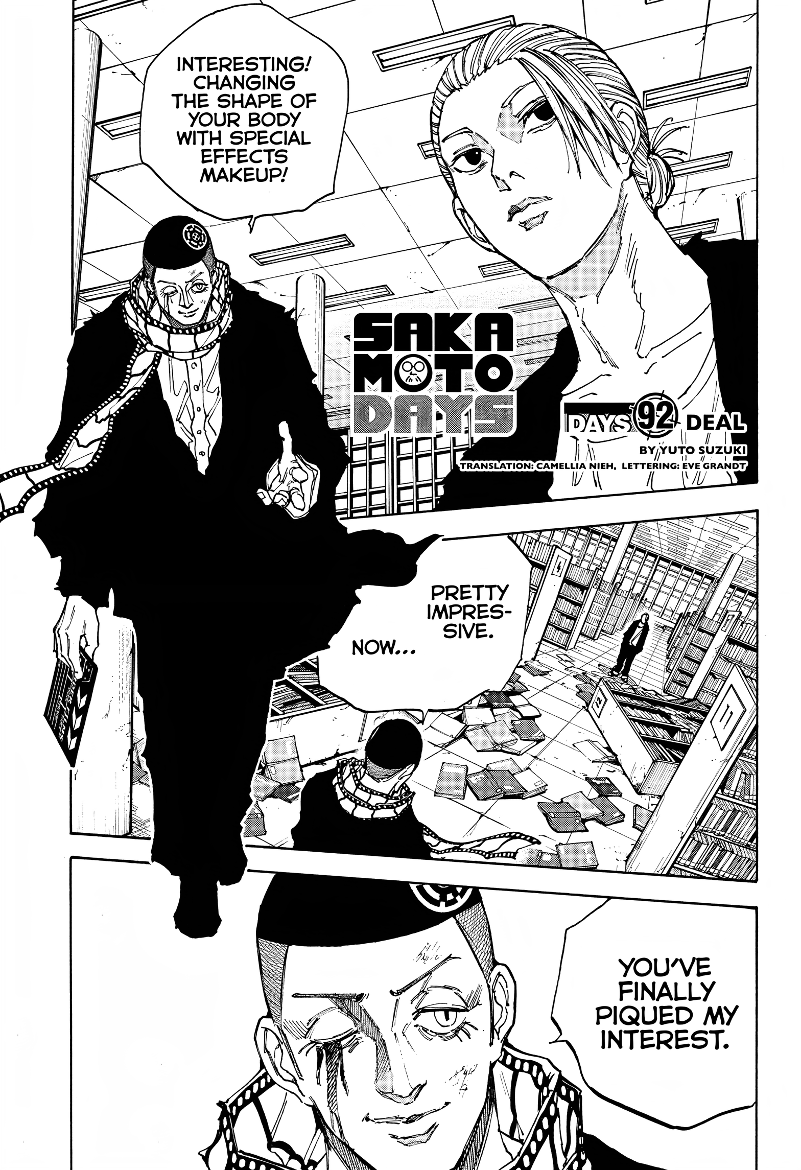 Sakamoto Days, chapter 92