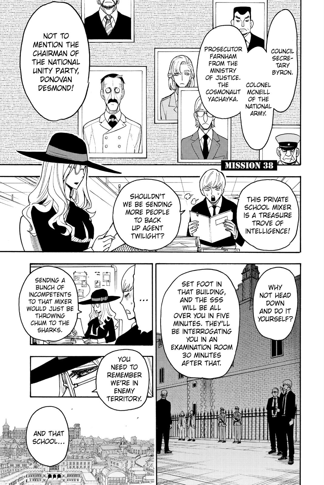 Spy × Family, chapter 38