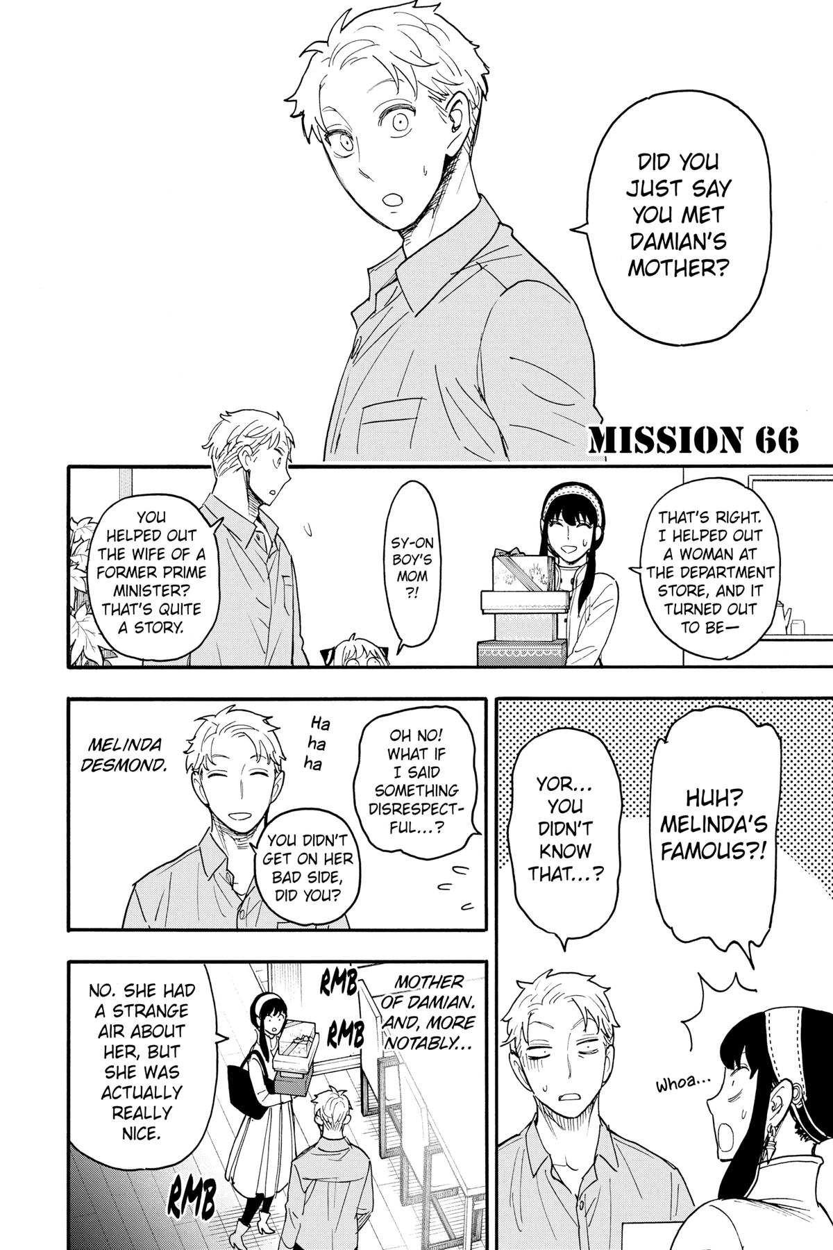 Spy × Family, chapter 66