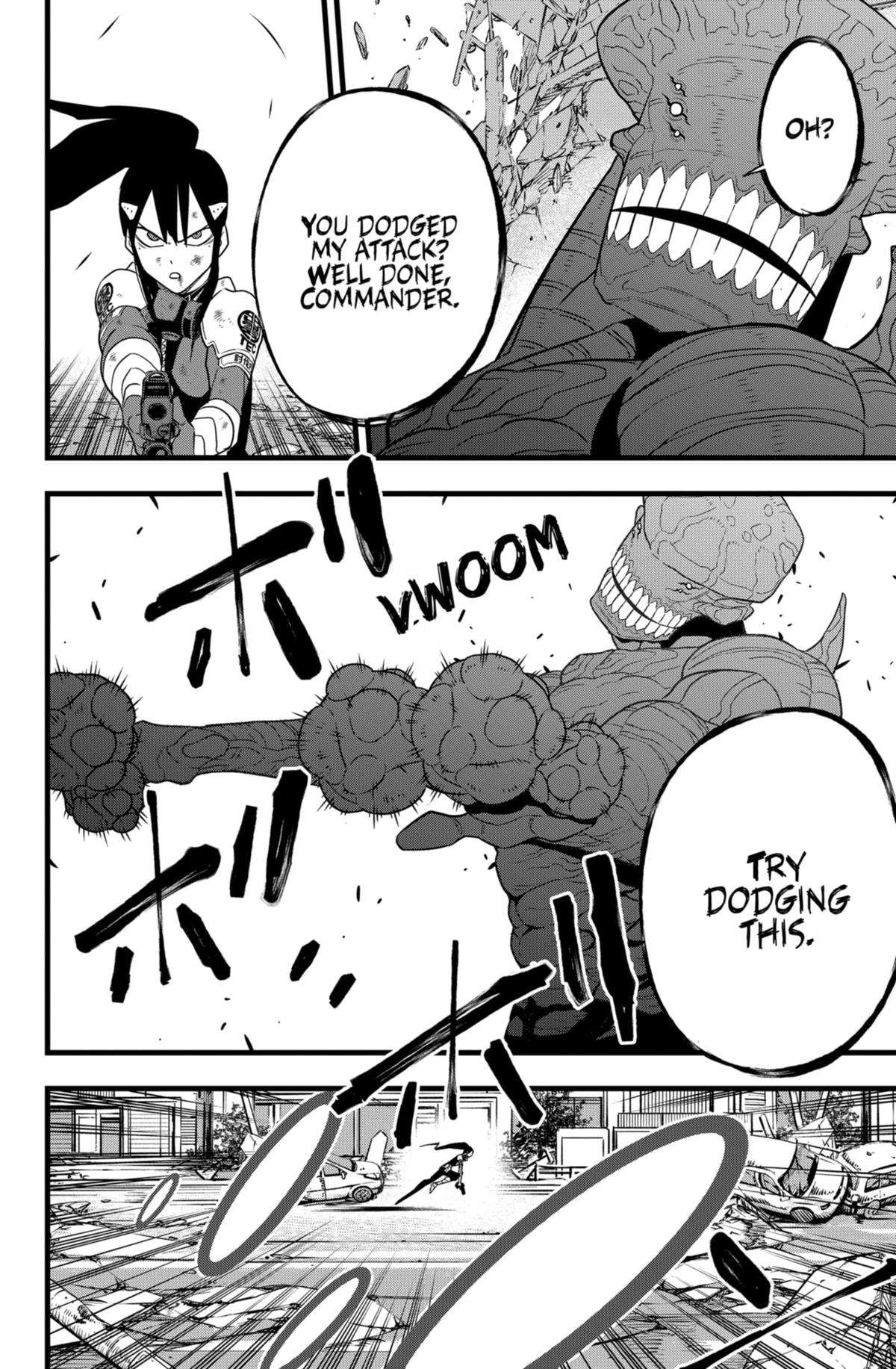 Kaiju No. 8, chapter 98