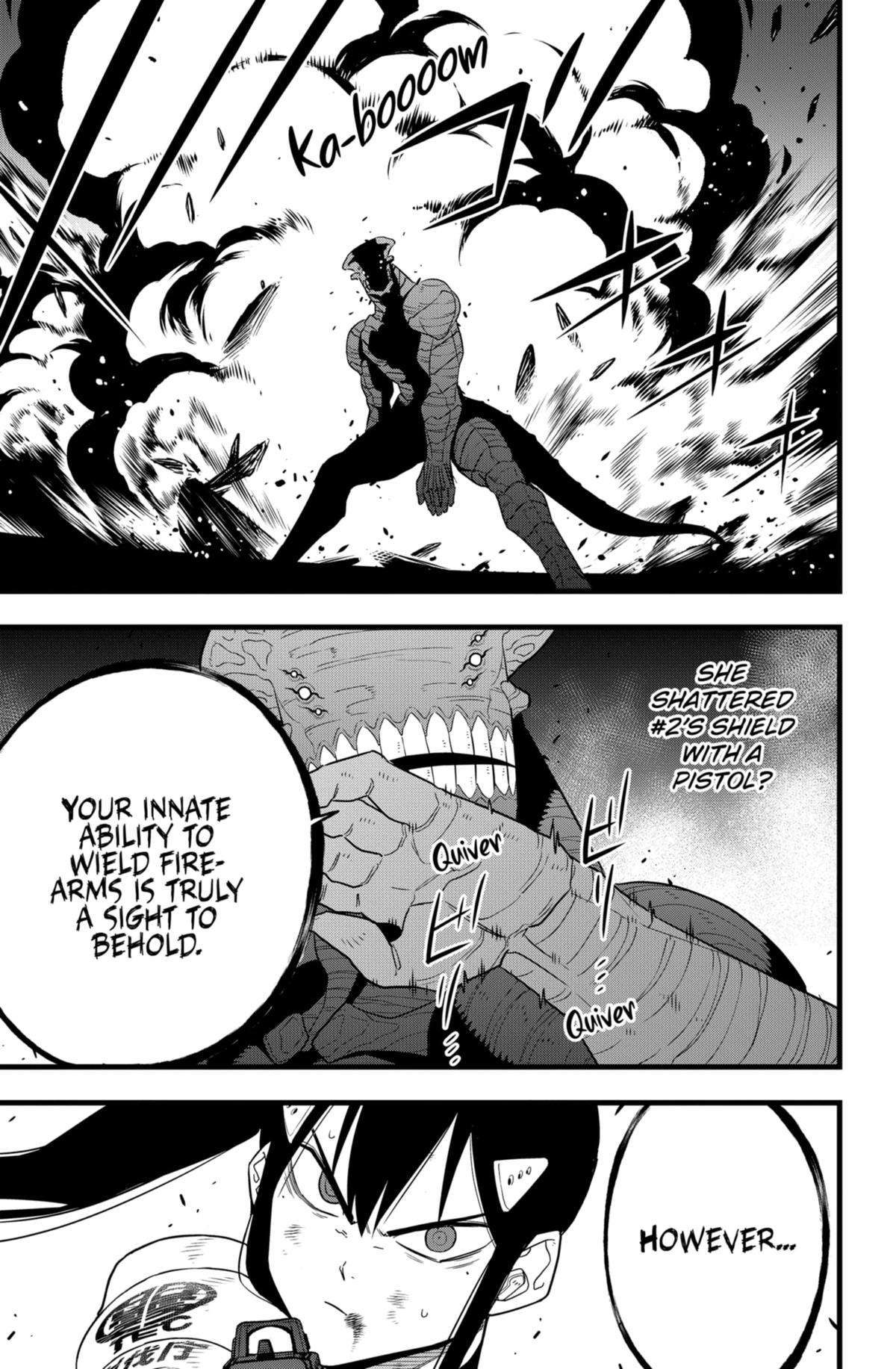 Kaiju No. 8, chapter 98