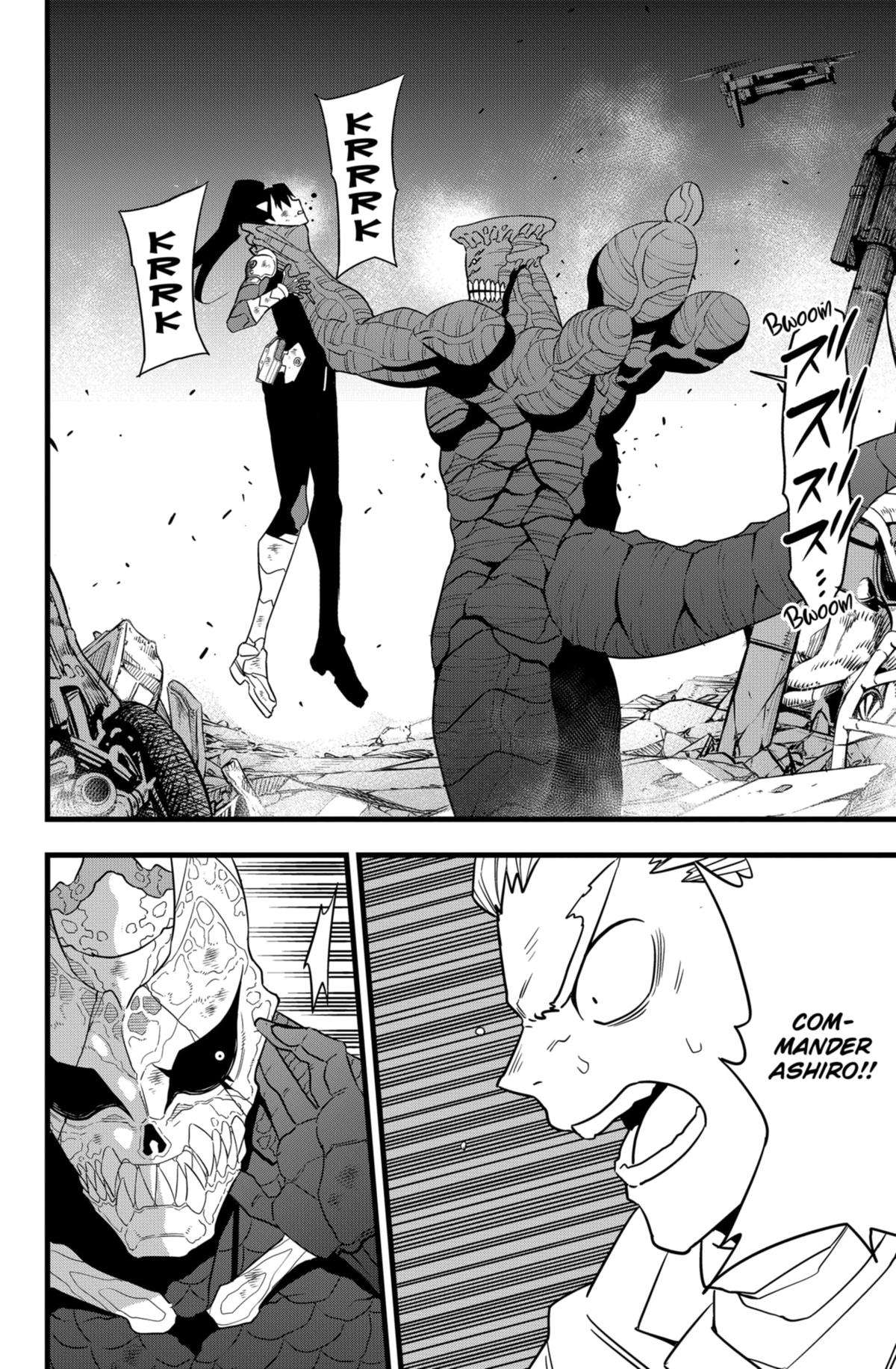 Kaiju No. 8, chapter 98