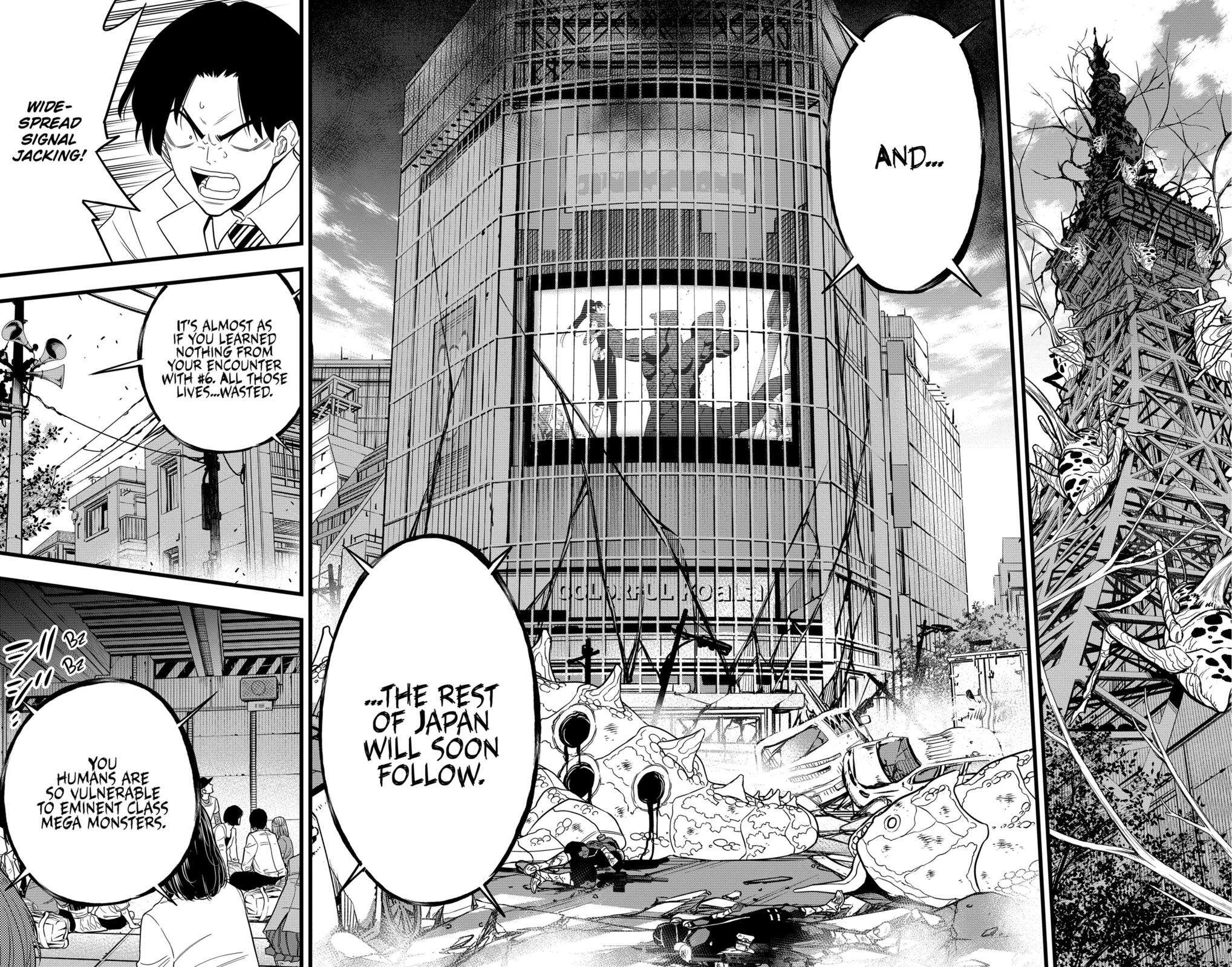 Kaiju No. 8, chapter 98