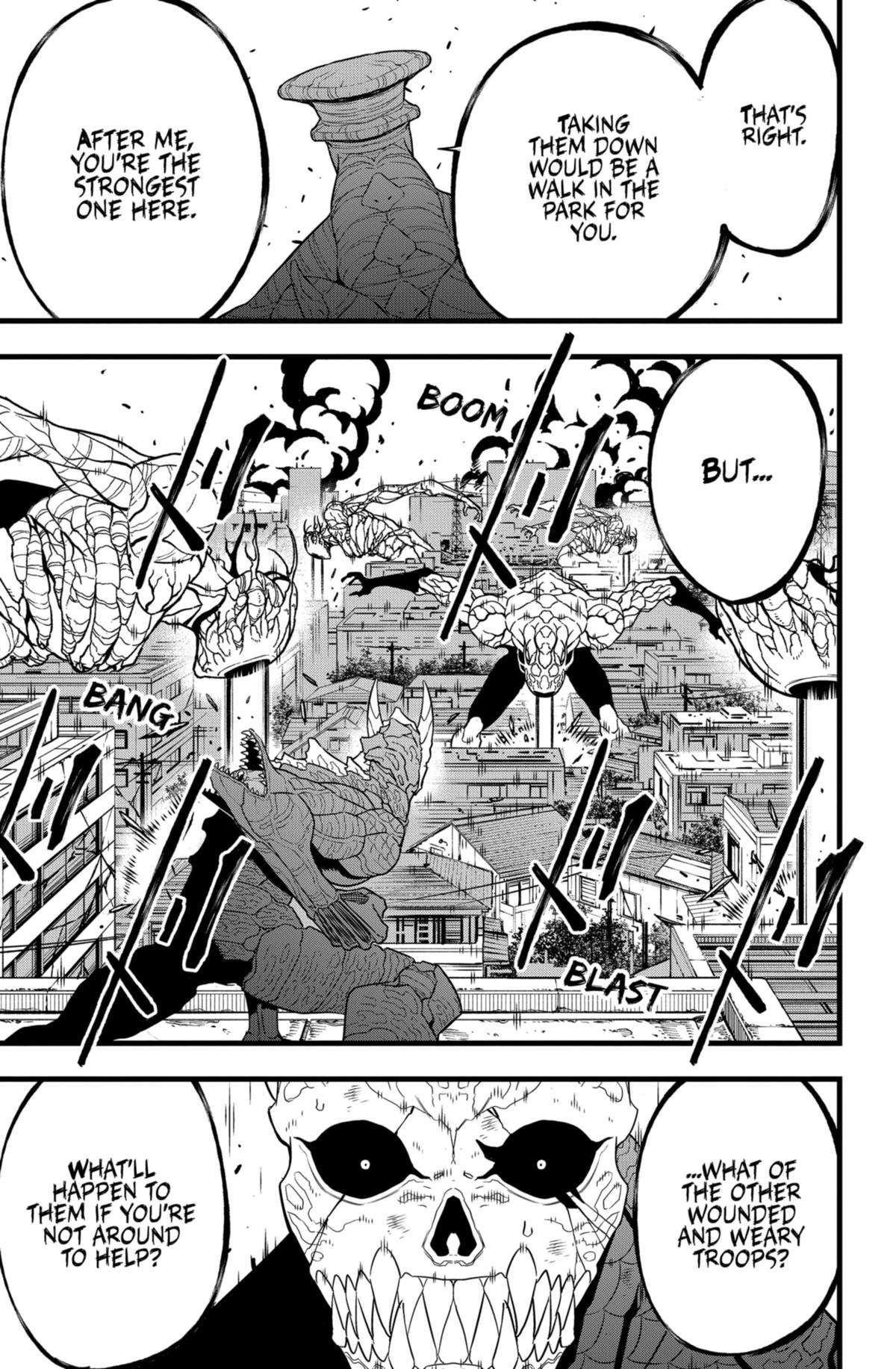 Kaiju No. 8, chapter 98