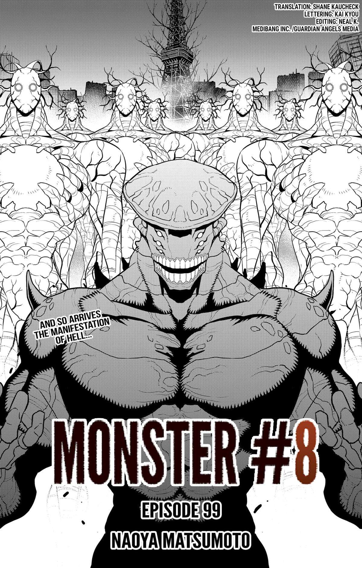 Kaiju No. 8, chapter 99