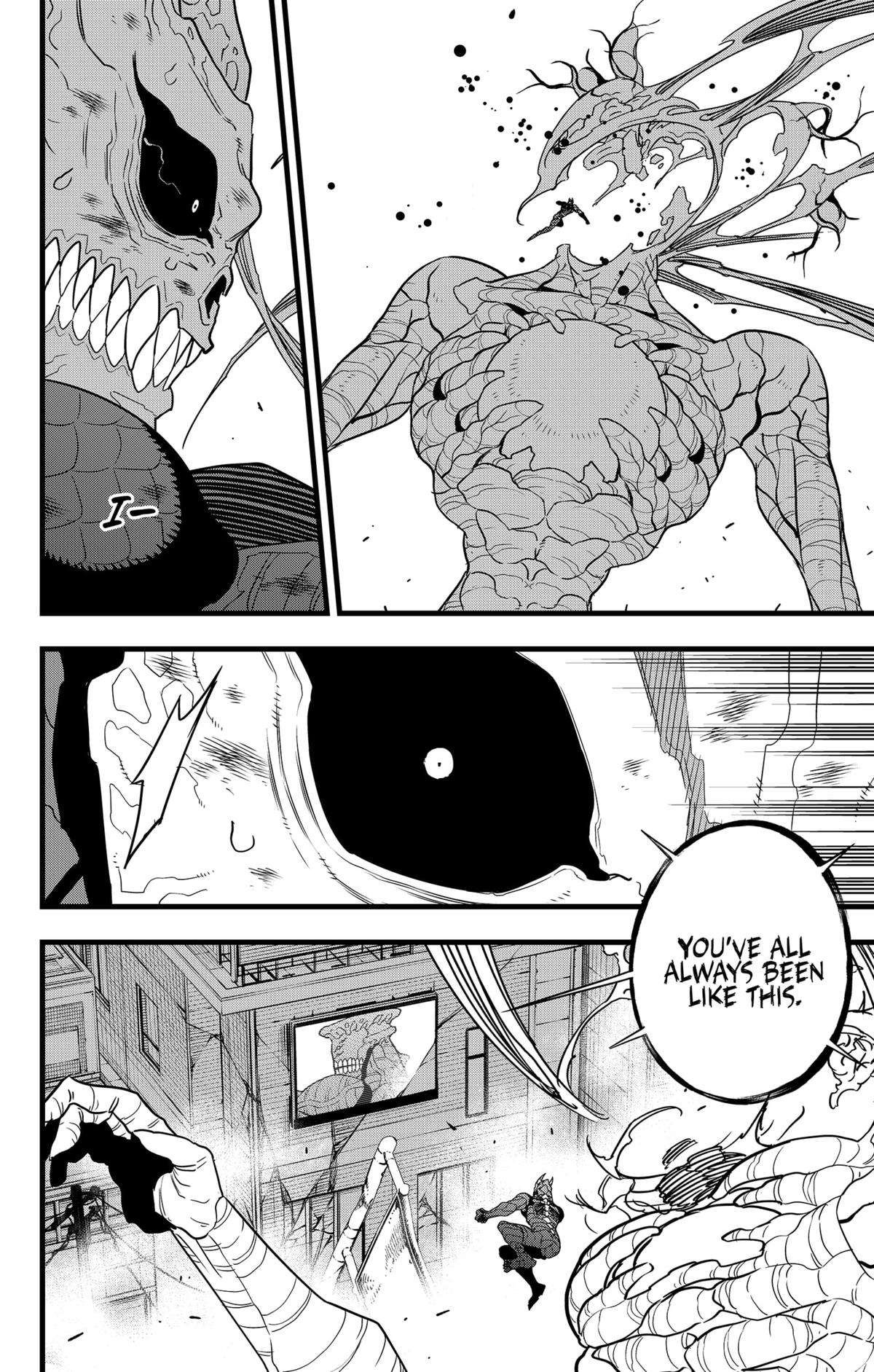 Kaiju No. 8, chapter 99