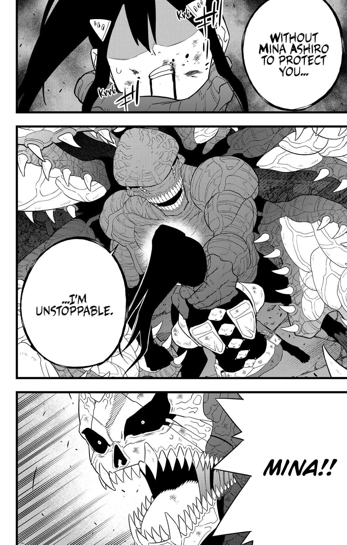 Kaiju No. 8, chapter 99