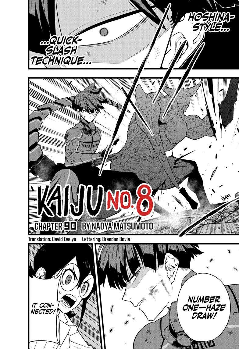 Kaiju No. 8, chapter 90