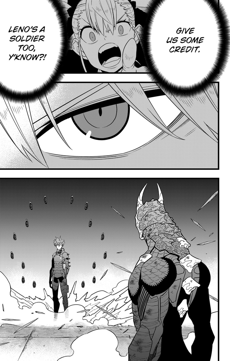 Kaiju No. 8, chapter 100