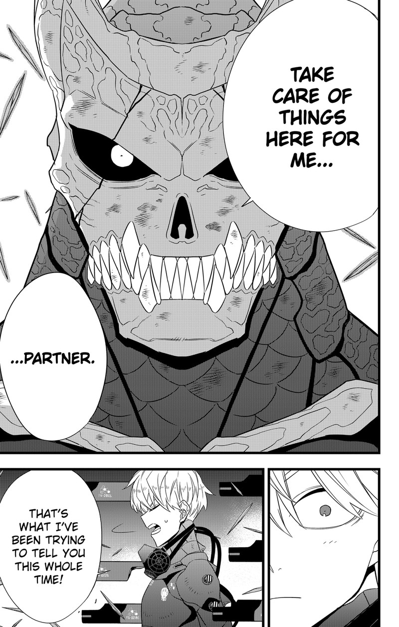 Kaiju No. 8, chapter 100