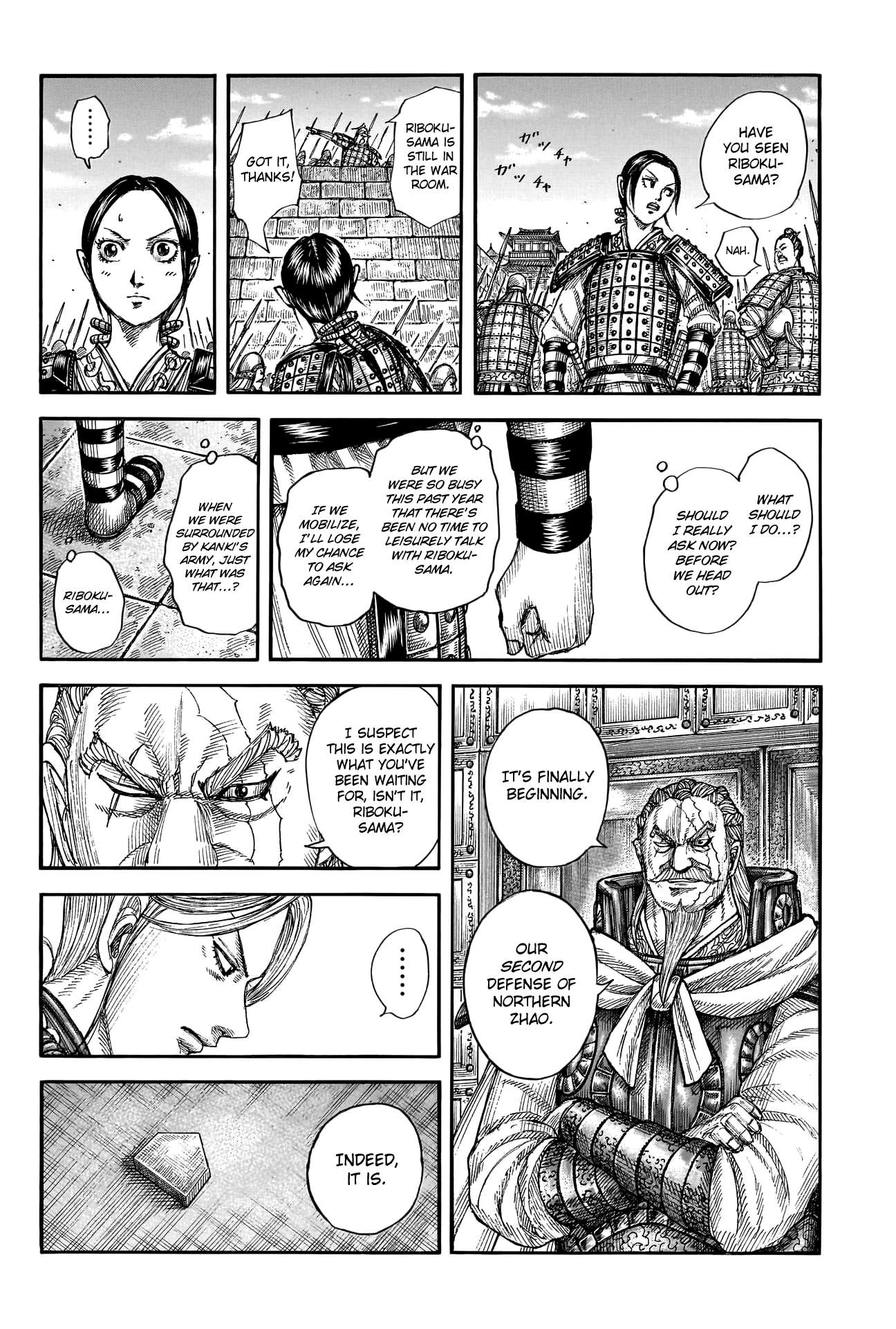 Kingdom, chapter 772