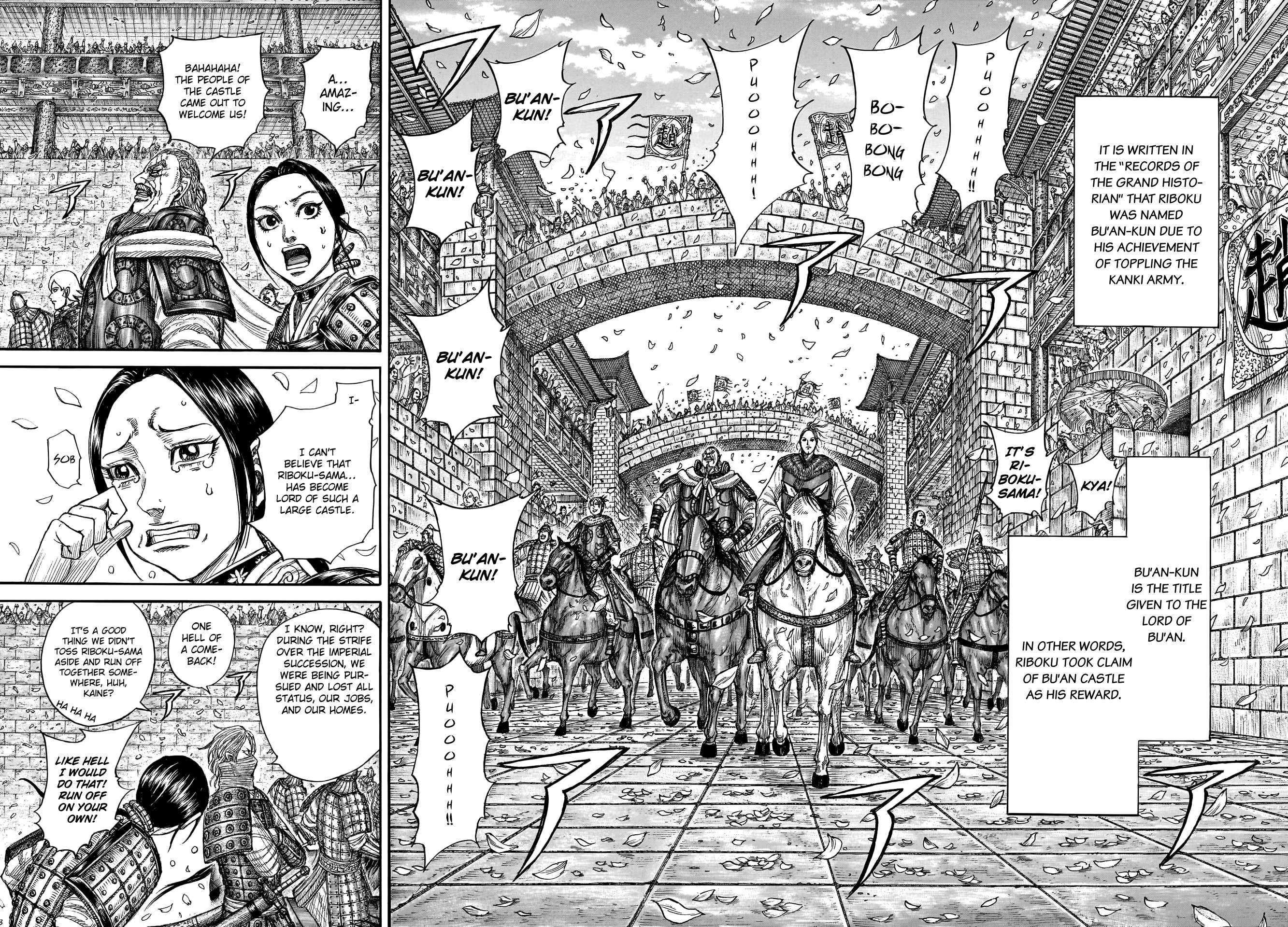 Kingdom, chapter 761