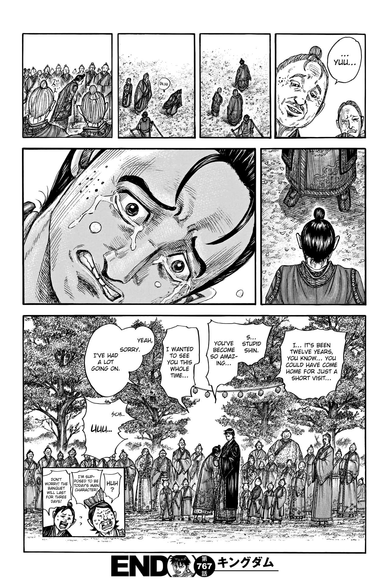 Kingdom, chapter 767