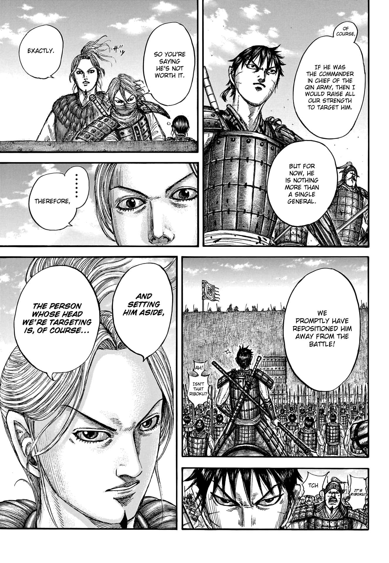 Kingdom, chapter 779