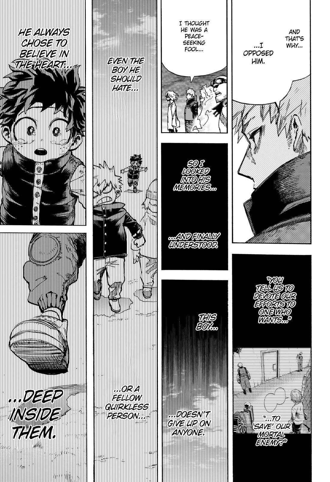 My Hero Academia, chapter 412