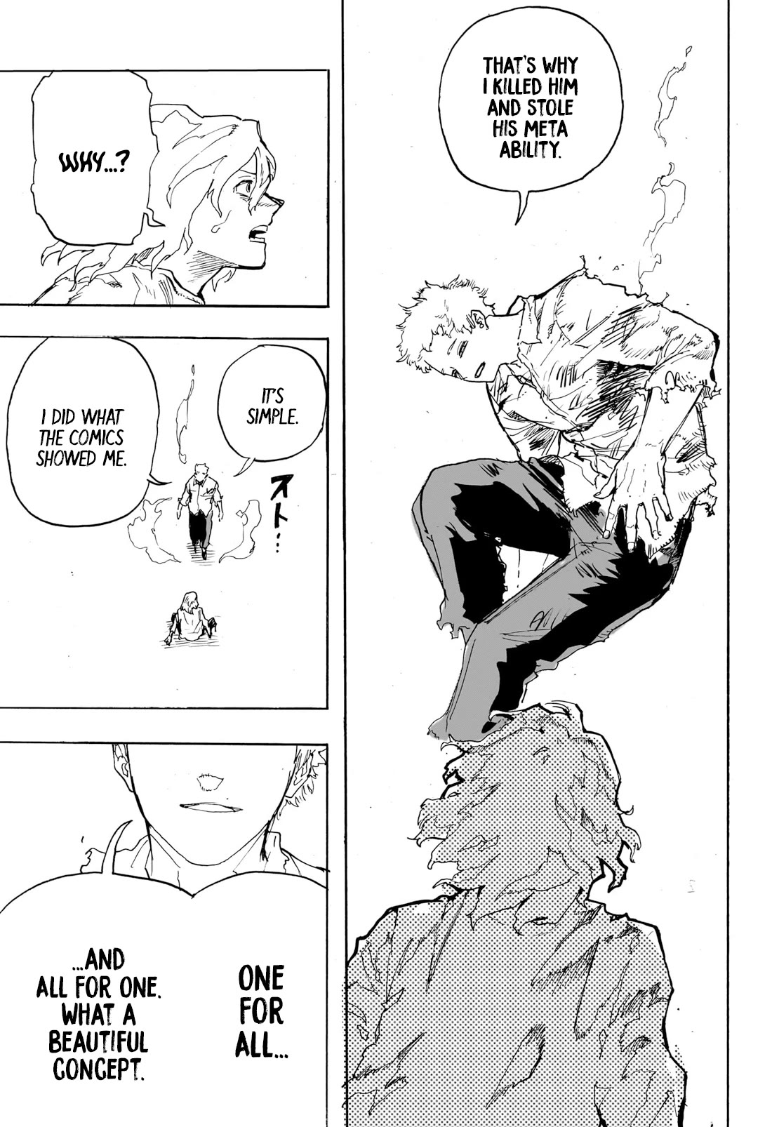 My Hero Academia, chapter 407