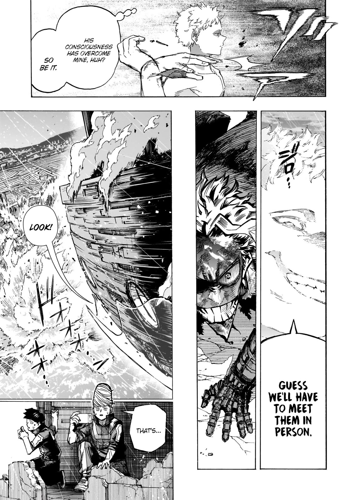 My Hero Academia, chapter 402