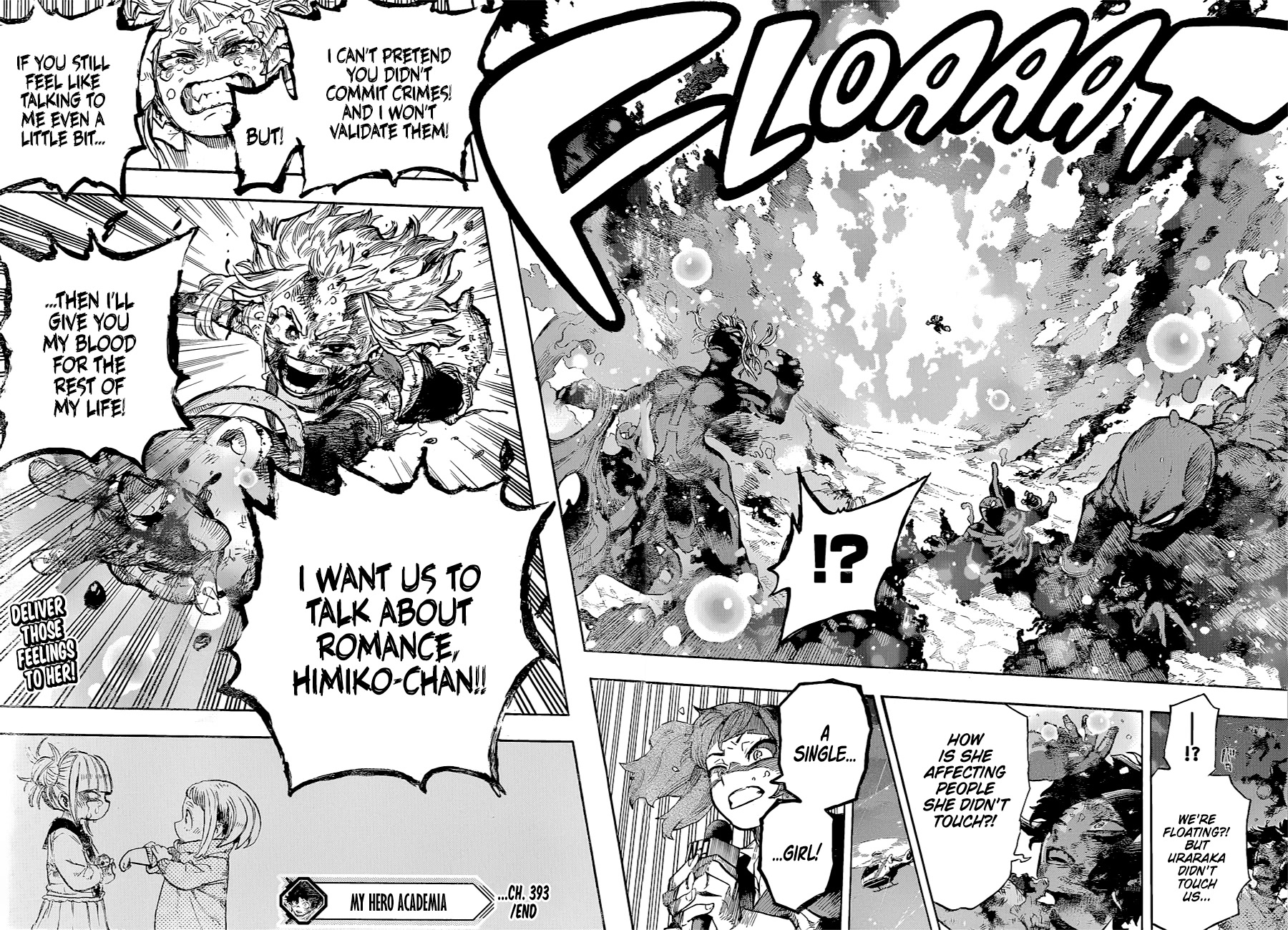 My Hero Academia, chapter 393