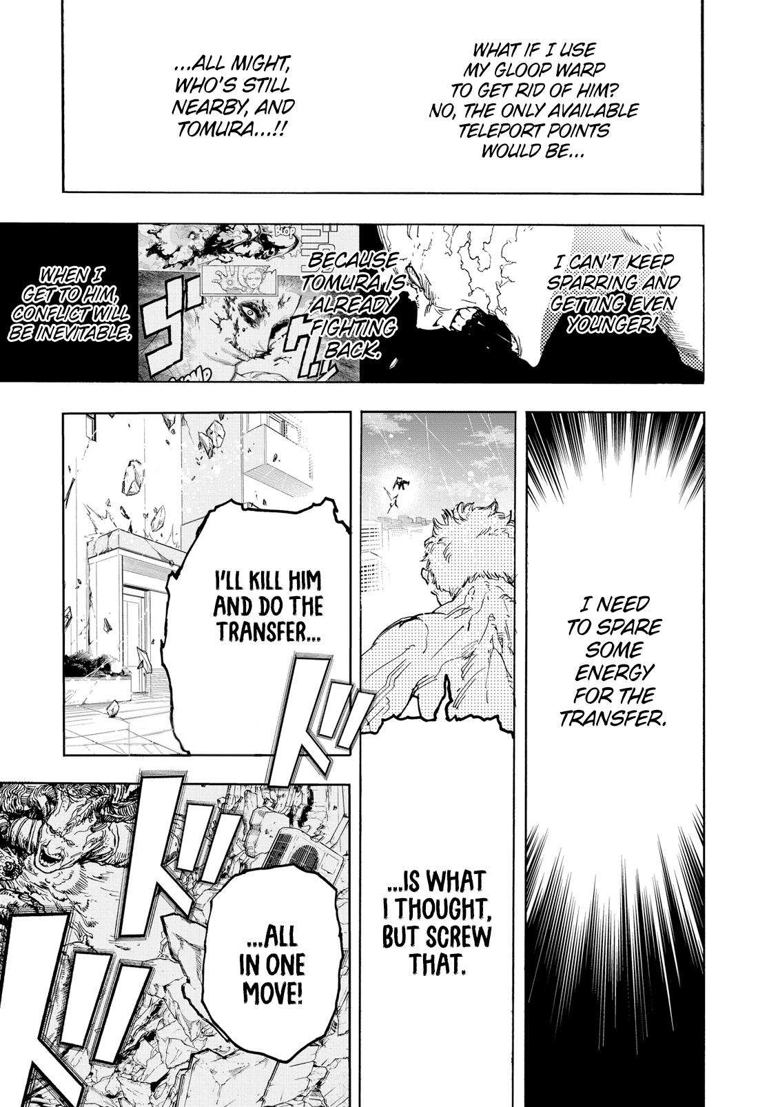 My Hero Academia, chapter 408