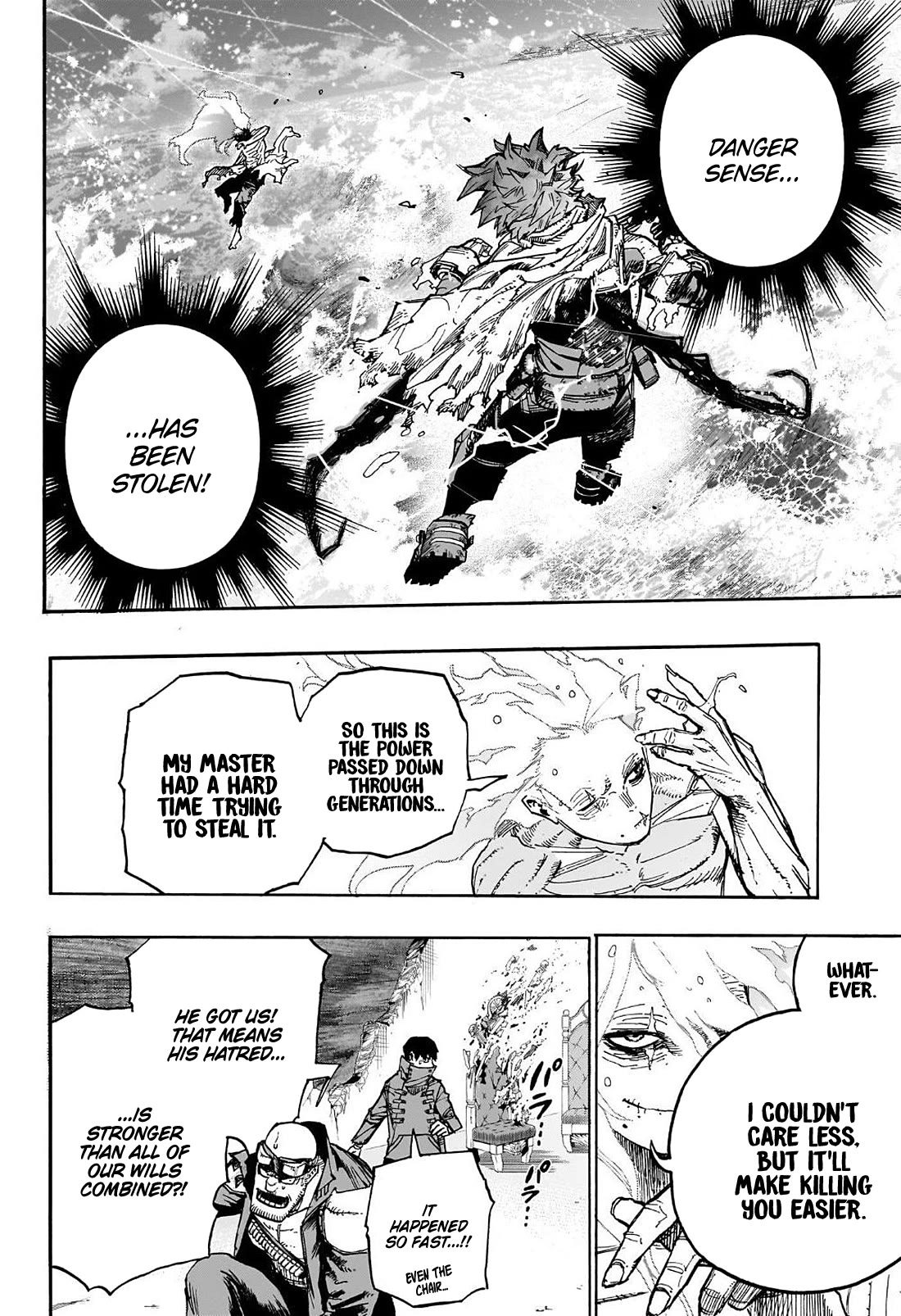 My Hero Academia, chapter 411