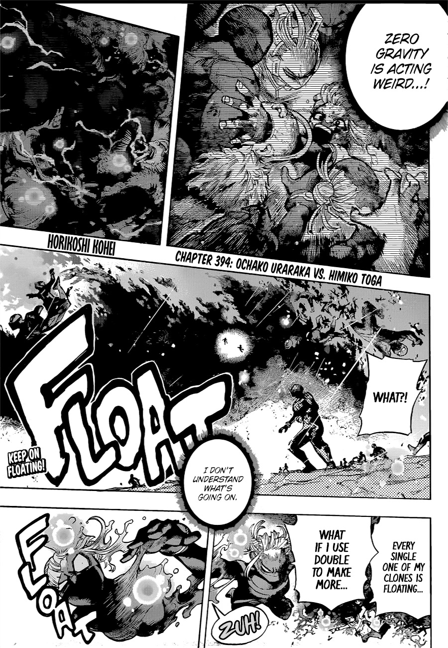 My Hero Academia, chapter 394