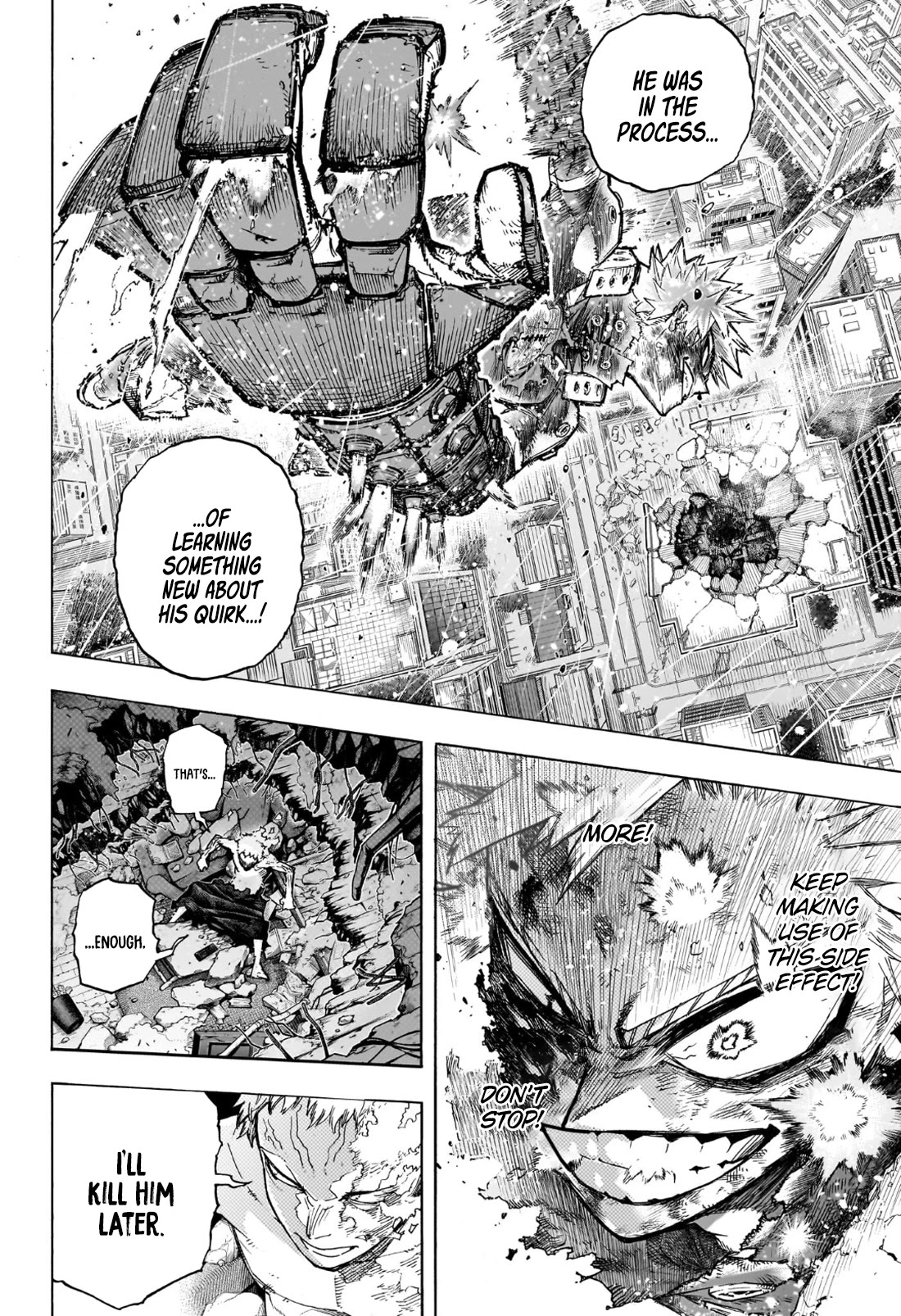 My Hero Academia, chapter 406