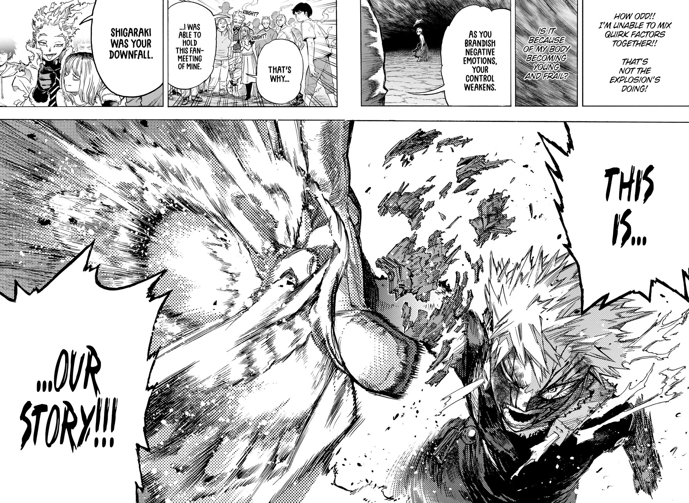 My Hero Academia, chapter 409