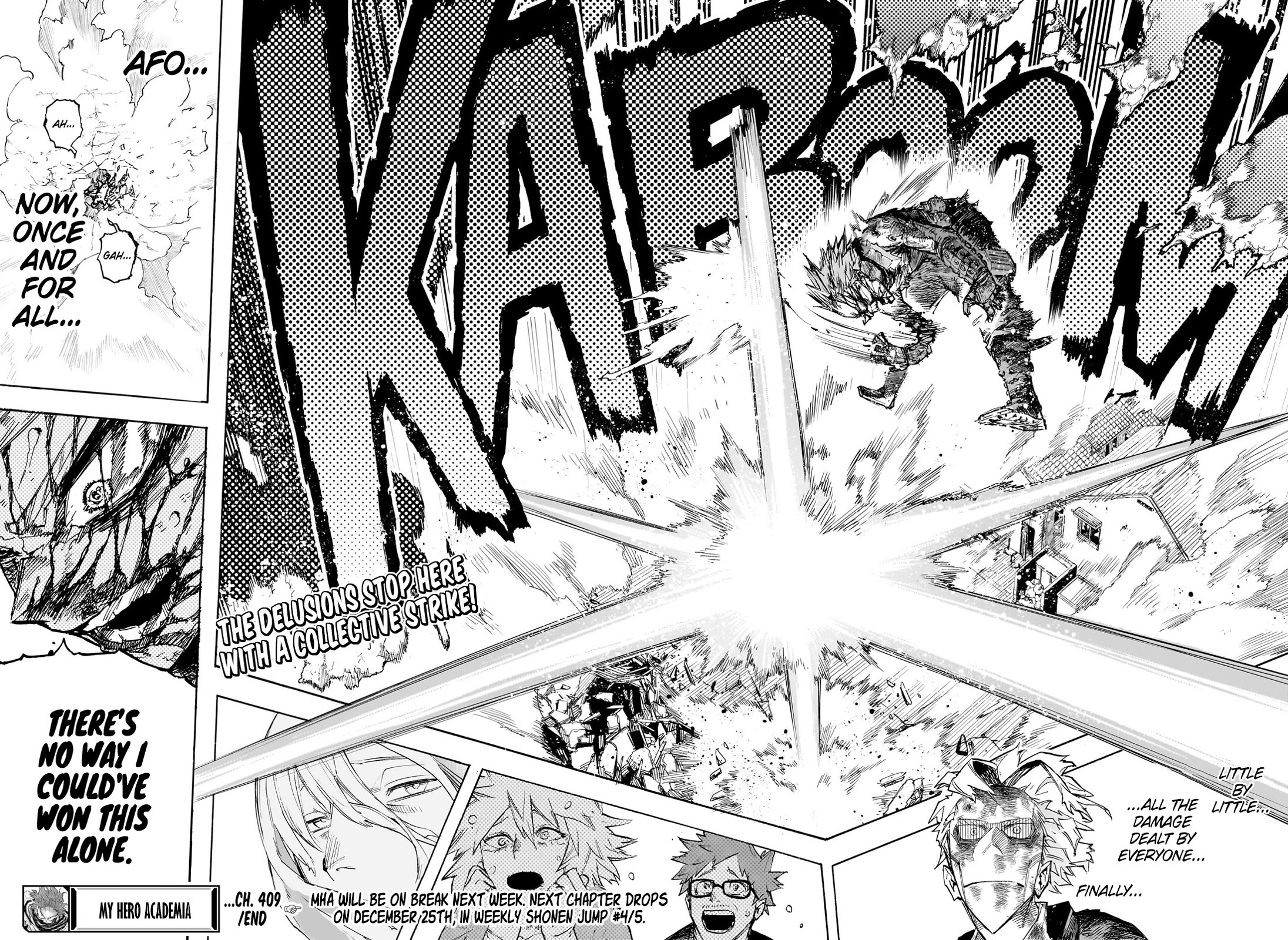 My Hero Academia, chapter 409