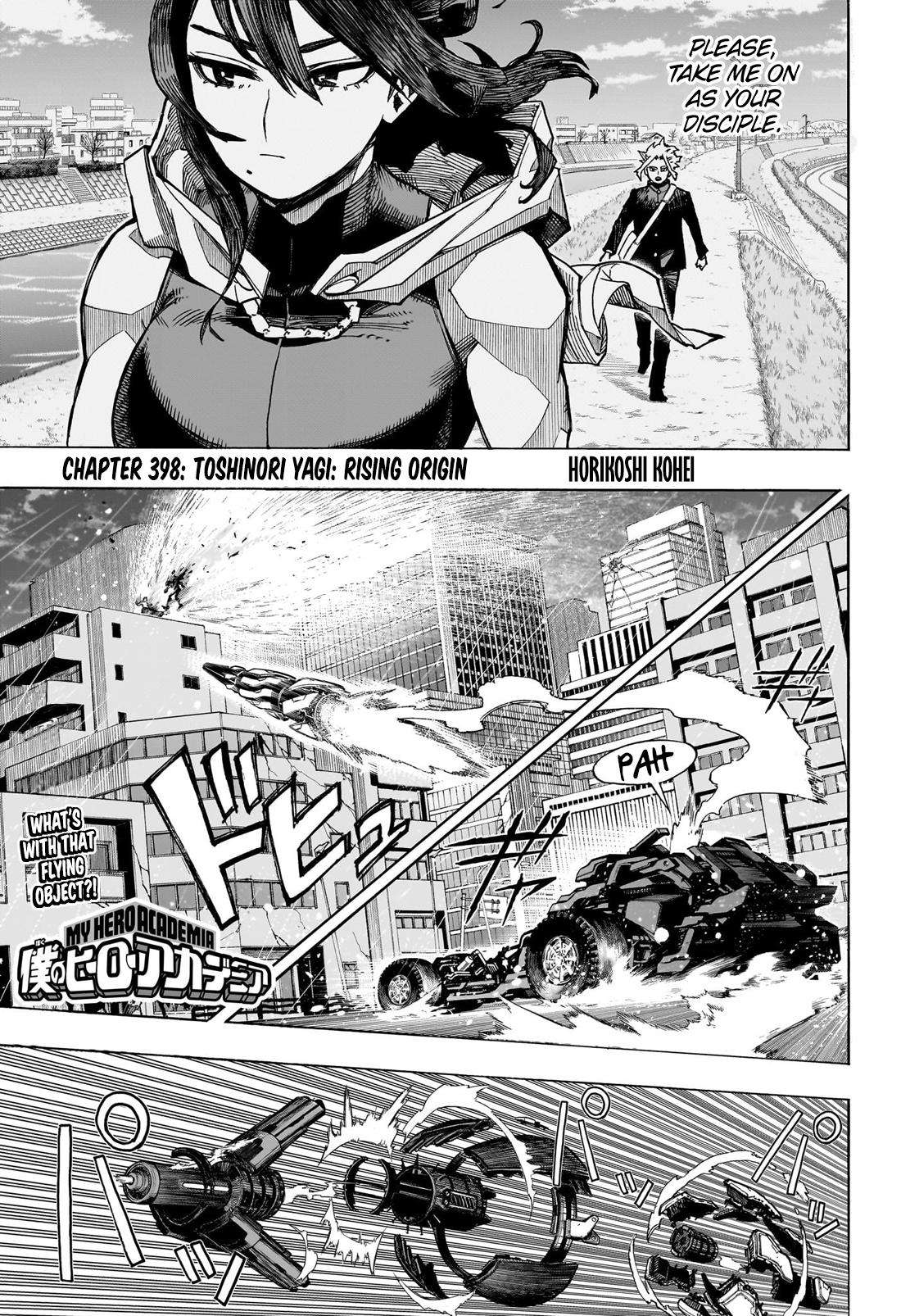 My Hero Academia Chapter 408 Preview - All For One's Secrets
