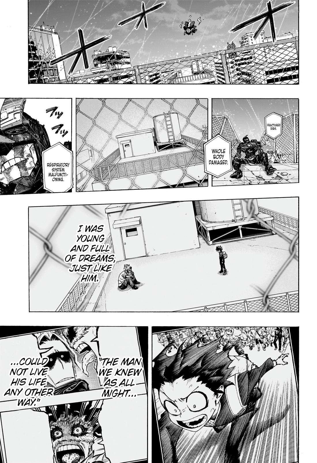 My Hero Academia, chapter 398